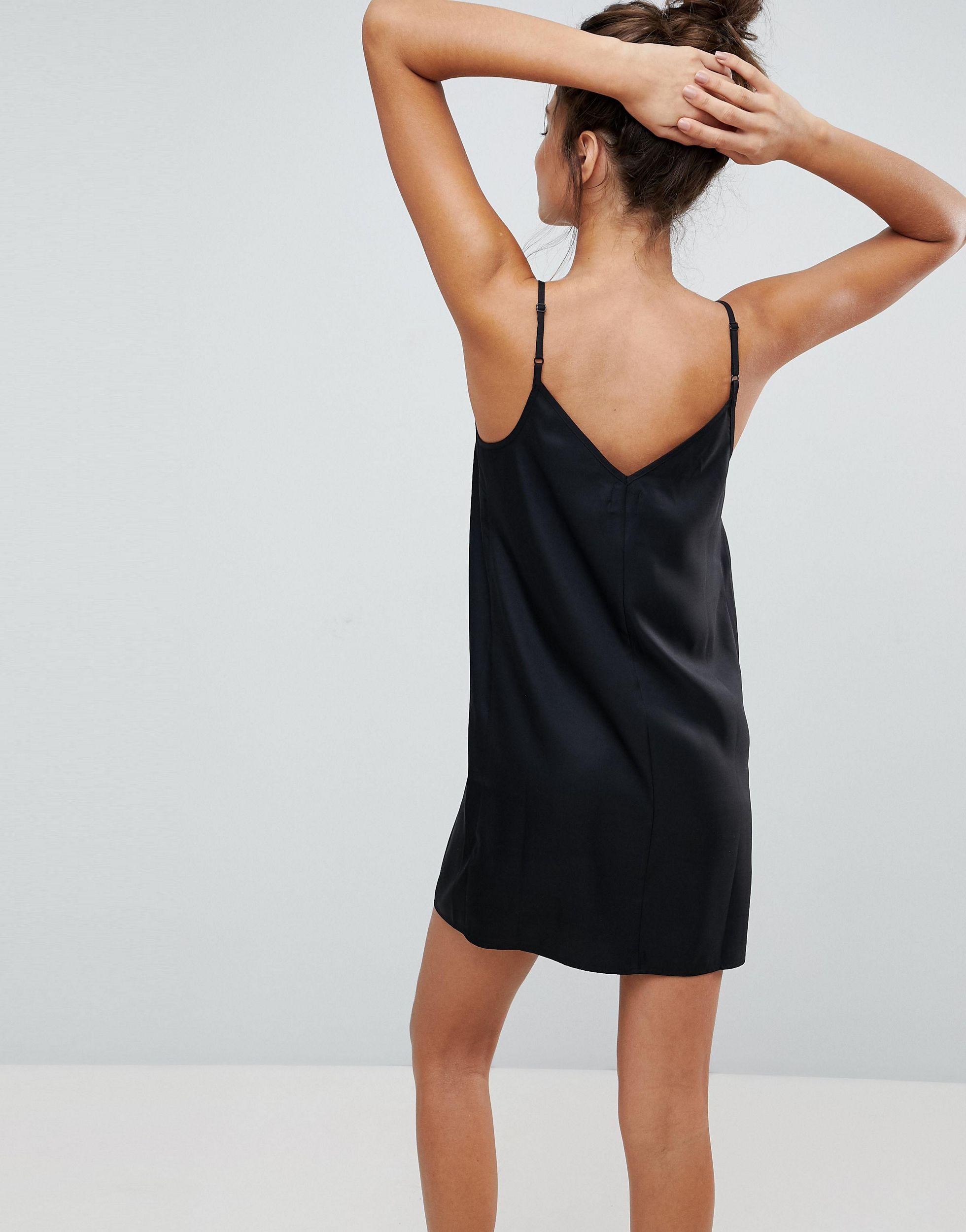 ASOS Denim Fuller Bust Mini Cami Slip 