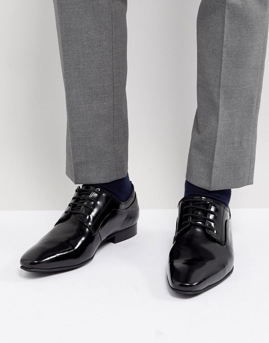black shine shoes