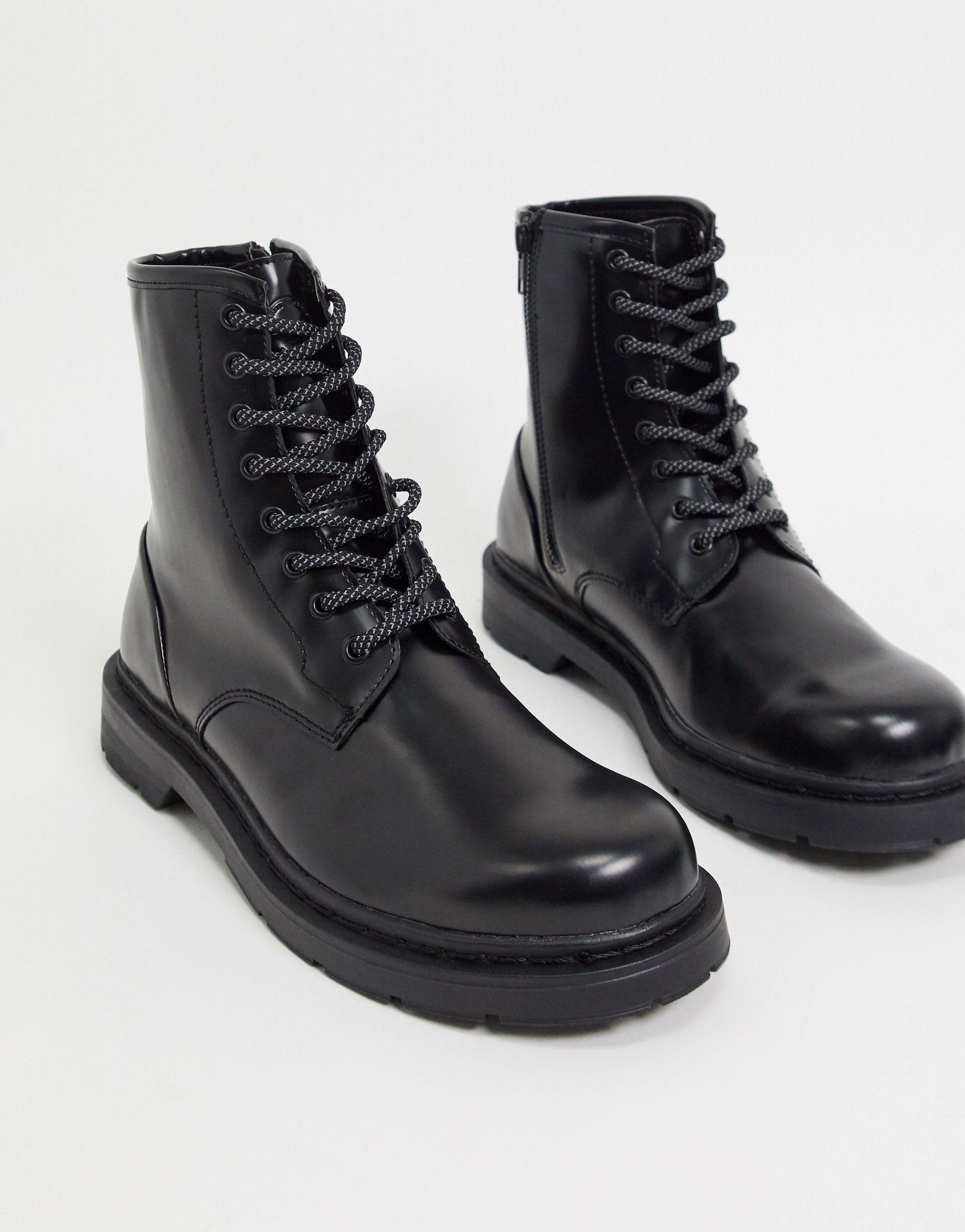 Botín piso relieve | Botas y botines PULL\u0026BEAR Mujer - Thecampingcentral