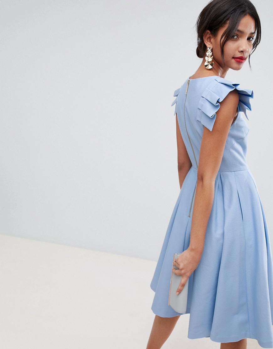 Ted baker frill dress sale
