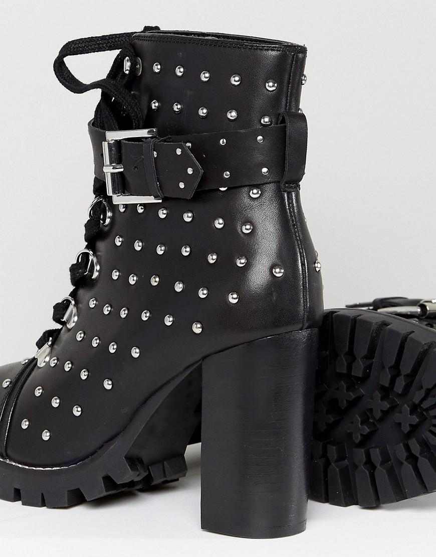 studded hiker boots