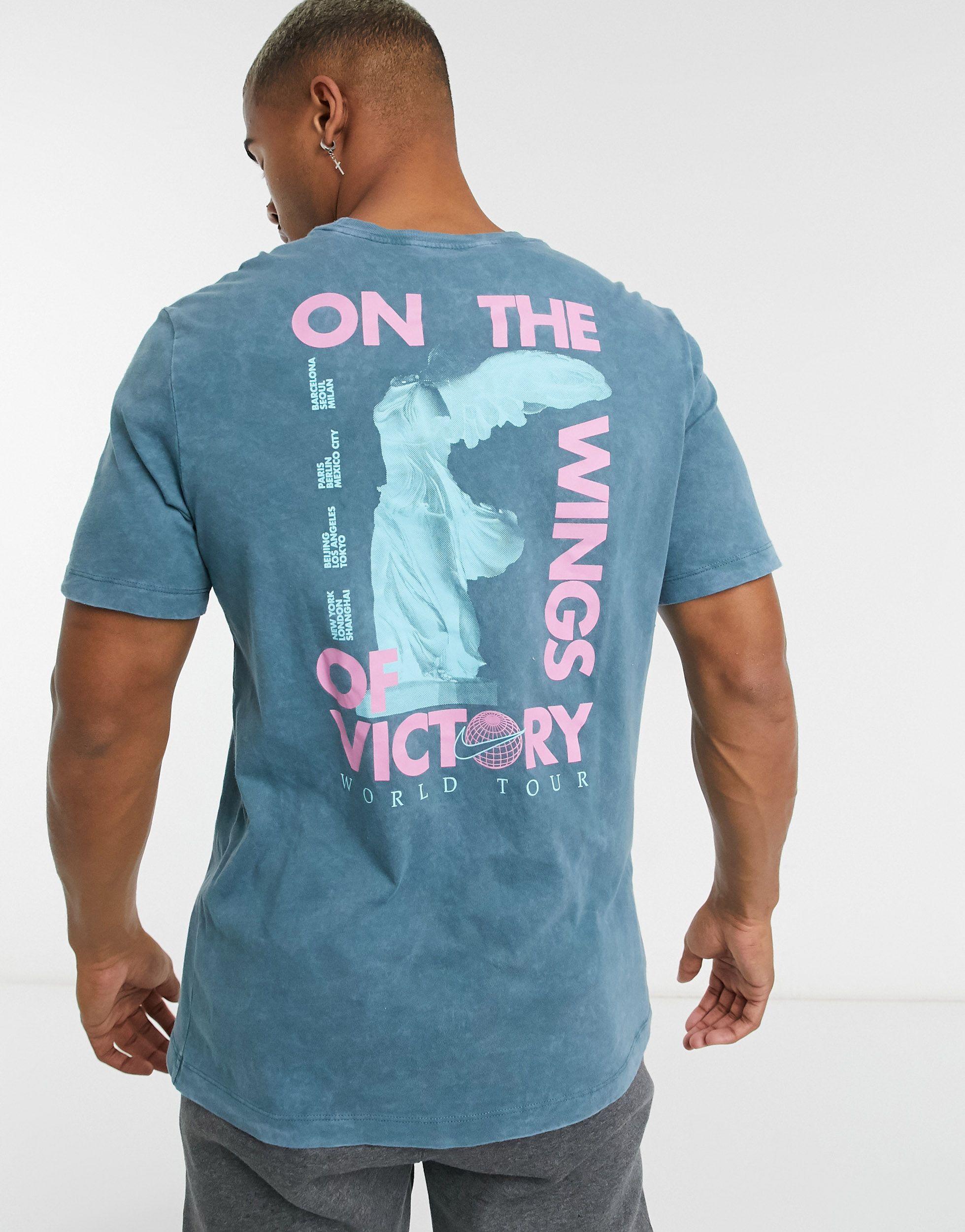Nike Music Tour Acid Wash T-shirt in 