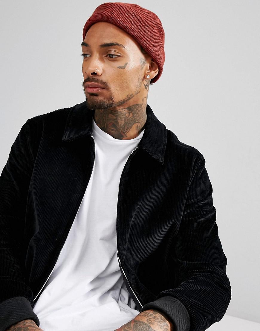 mini fisherman beanie red