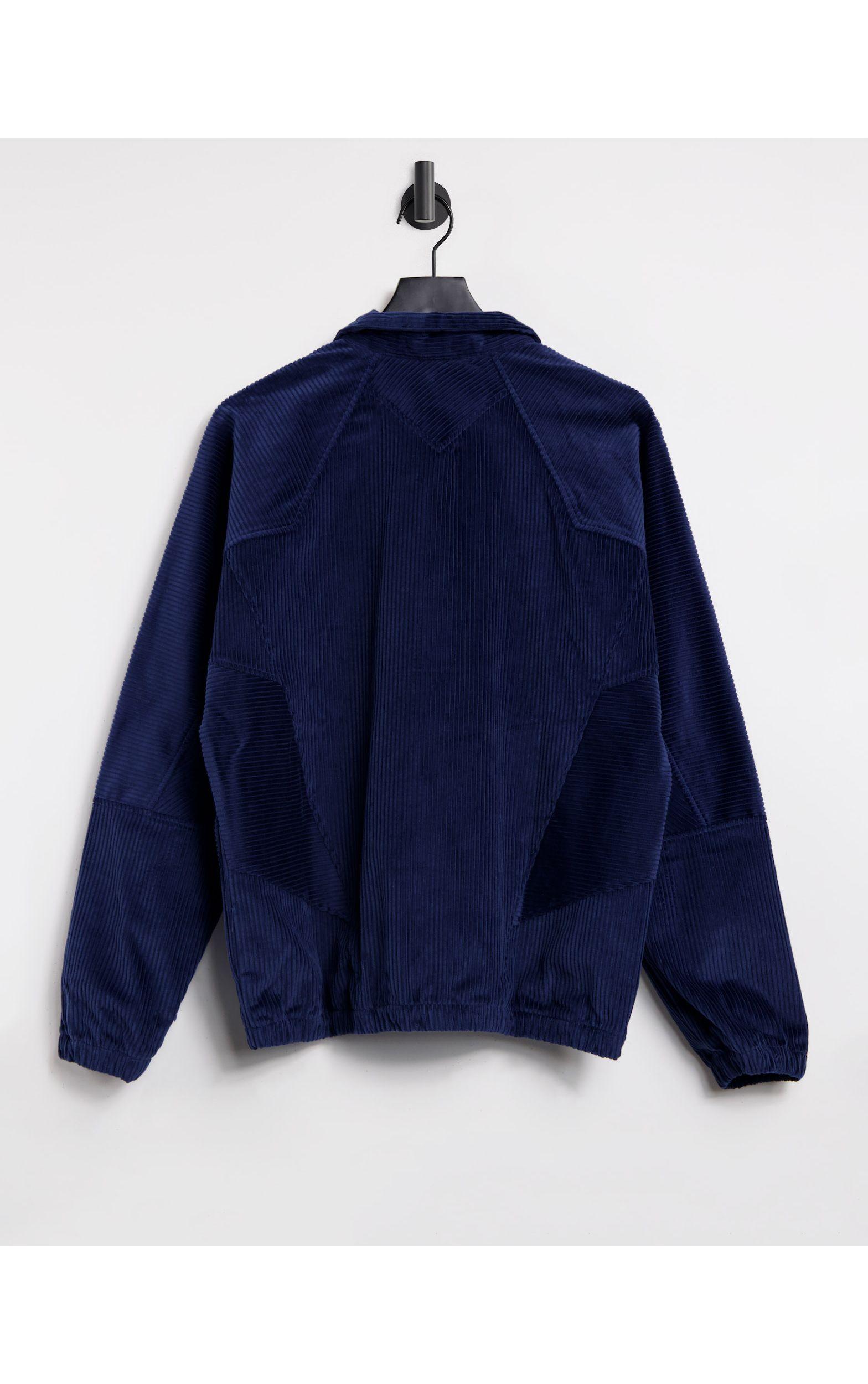 Nike Heritage Essentials Cord Windrunner Jacket in Blue for Men