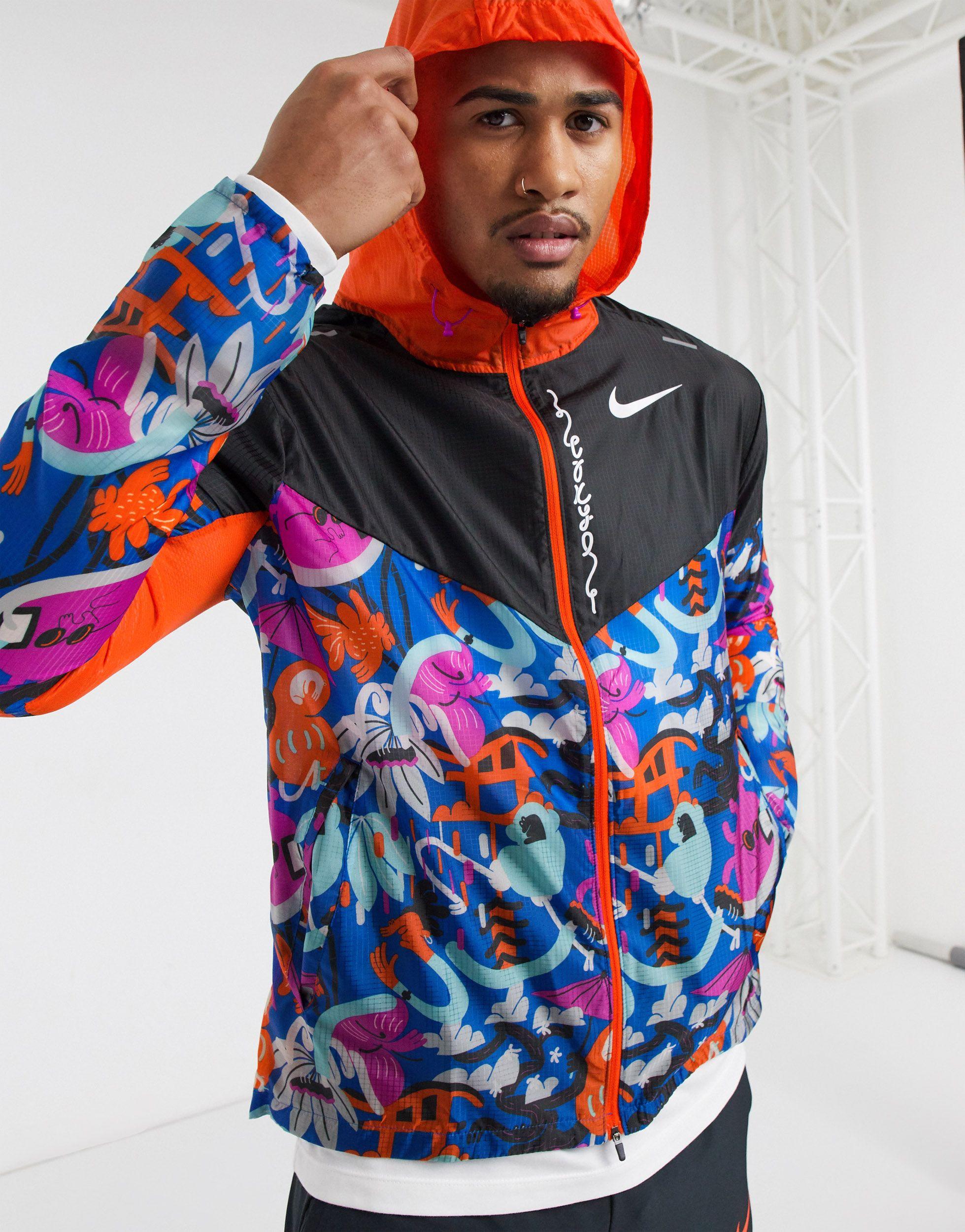 Nike Synthetic Tokyo Windrunner Jacket in Blue for Men - Lyst