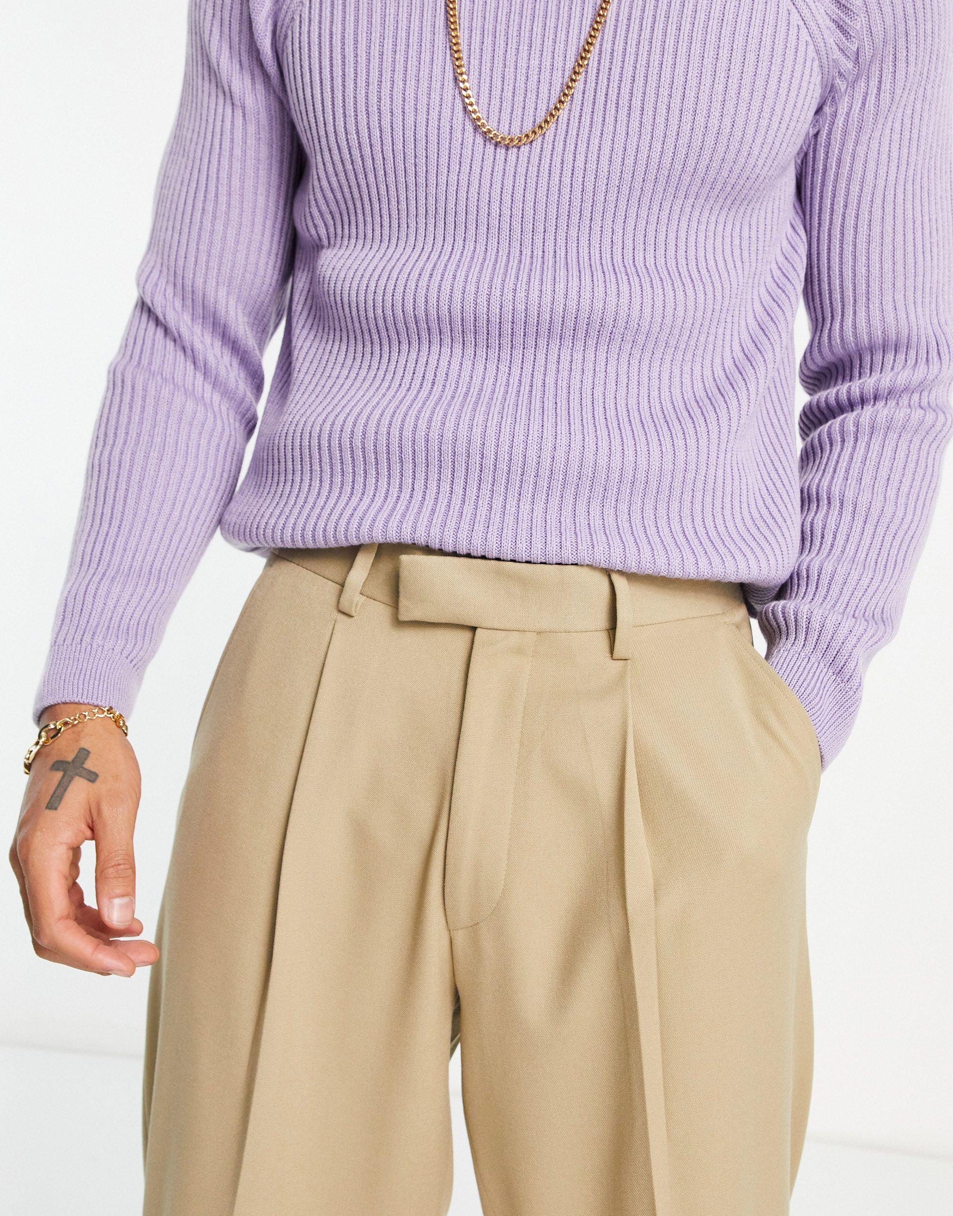 ASOS Denim Oversized Tapered Smart 