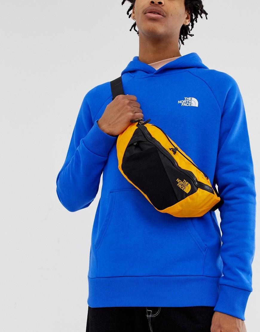 north face bum bag orange