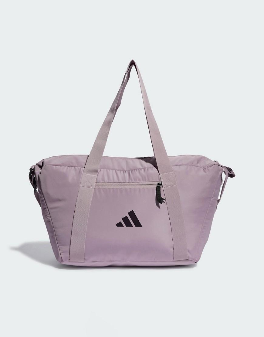 Bolsa De Deporte Morada De Morado adidas Originals de color Rosa Lyst