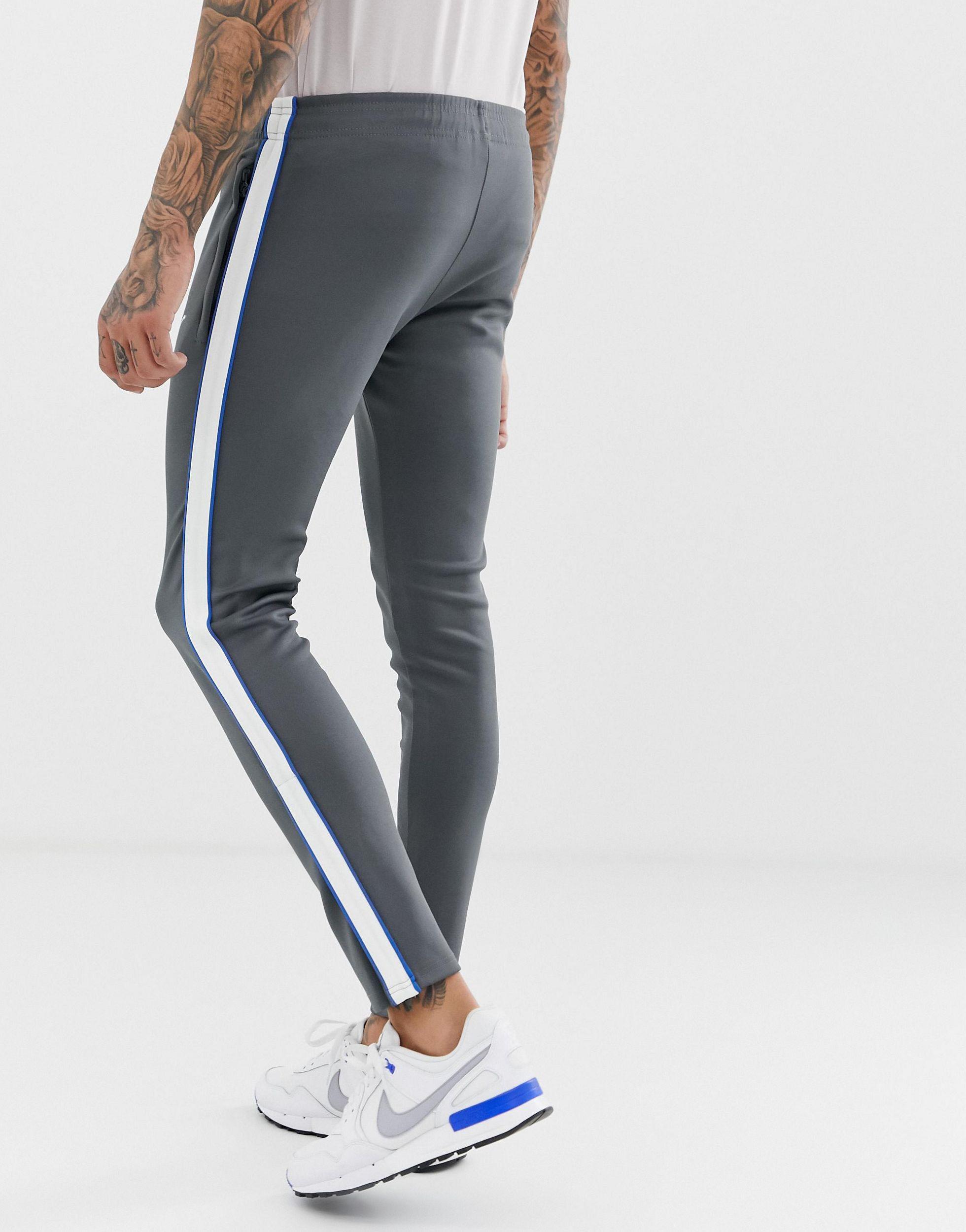 Gym King Synthetic Piped Poly Tracksuit 
