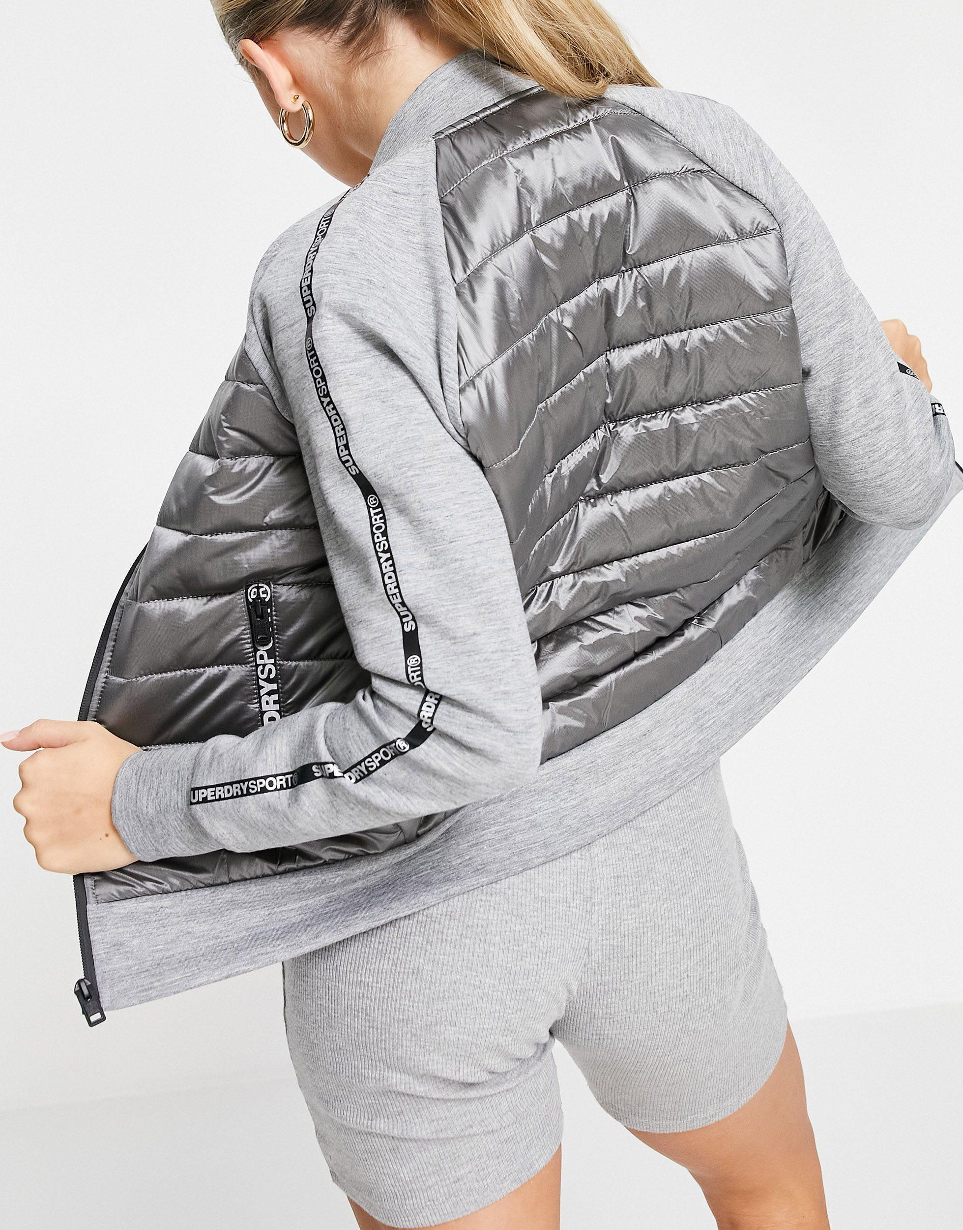 superdry gym tech bomber