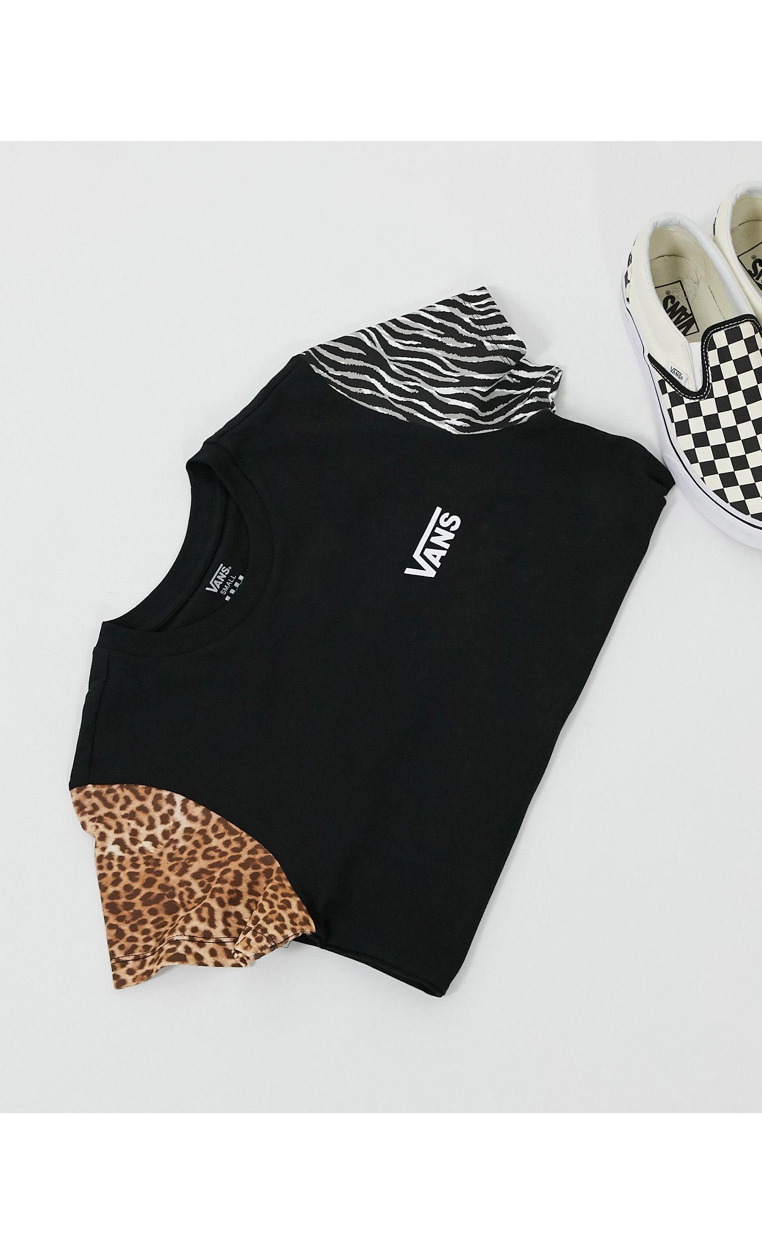 Vans Cotton Wyld Multi Animal Print T 