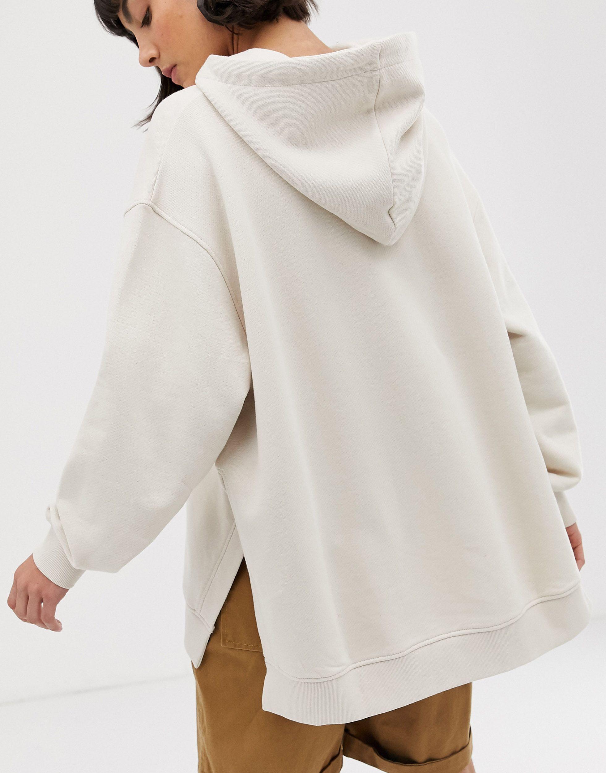 weekday hoodie beige
