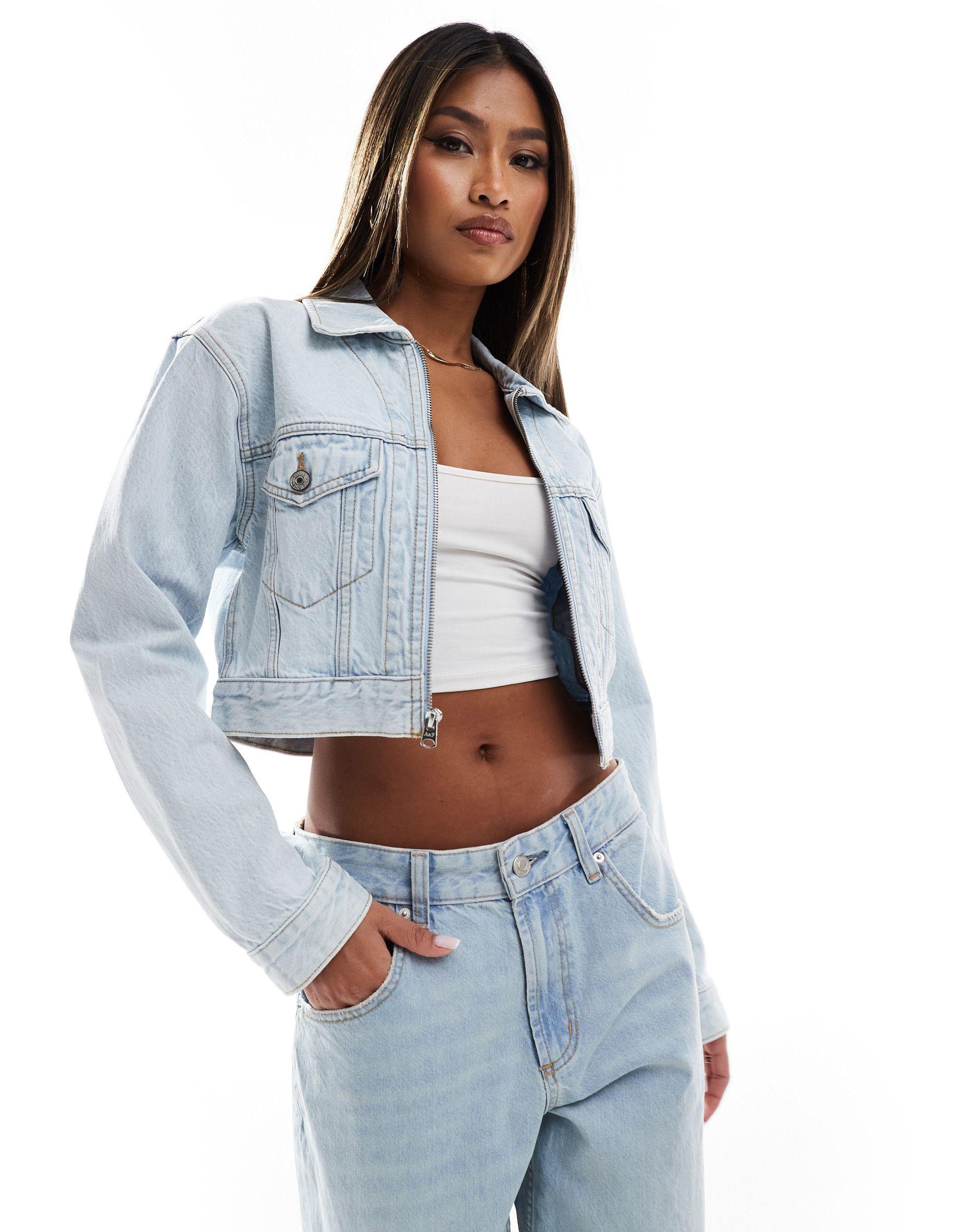 Abercrombie white jacket online