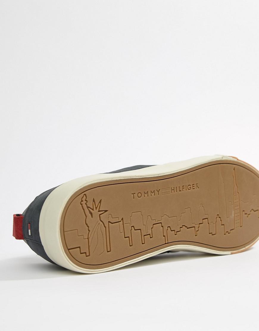 tommy hilfiger nubuck derby sneaker