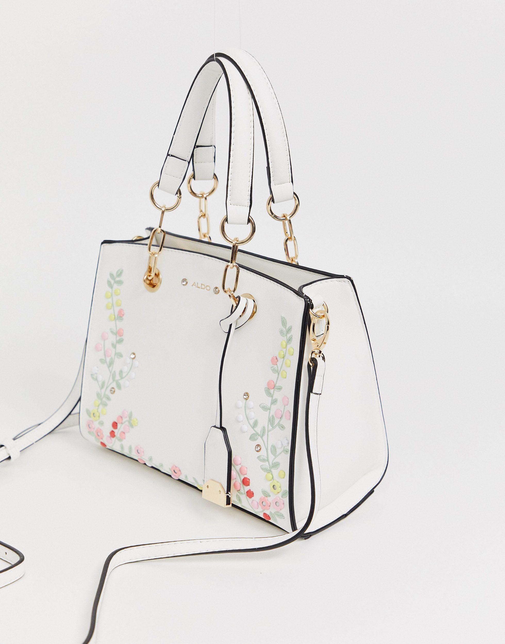 Borsa a fiori di ALDO in Bianco | Lyst