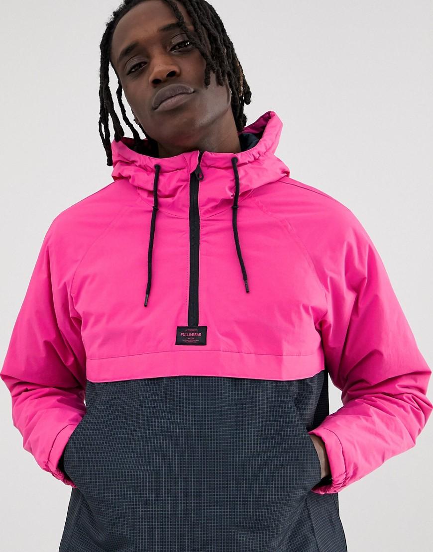 pull and bear colour block jacket
