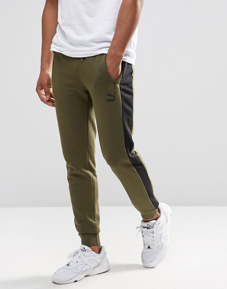 Tapered Joggers In Green for Men - Lyst
