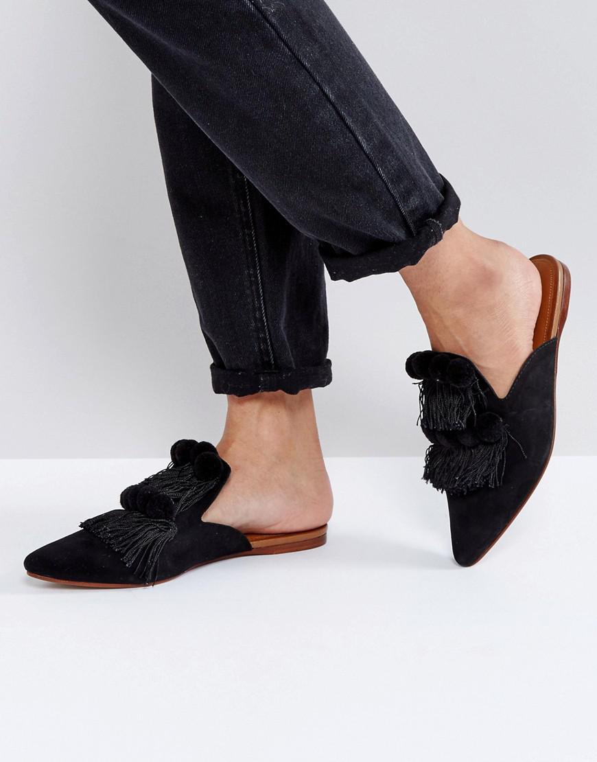 mango black mules