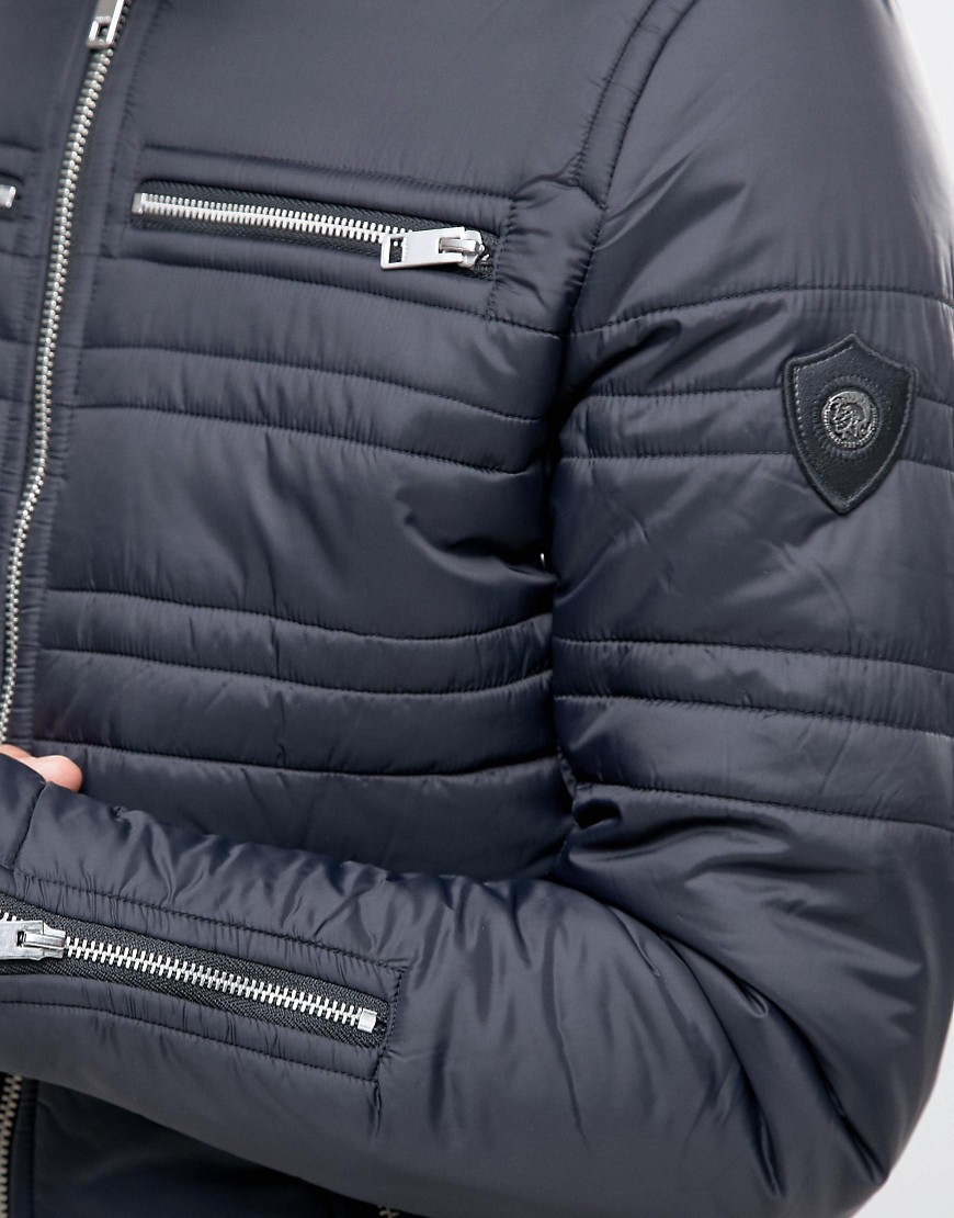 diesel w neverzip jacket