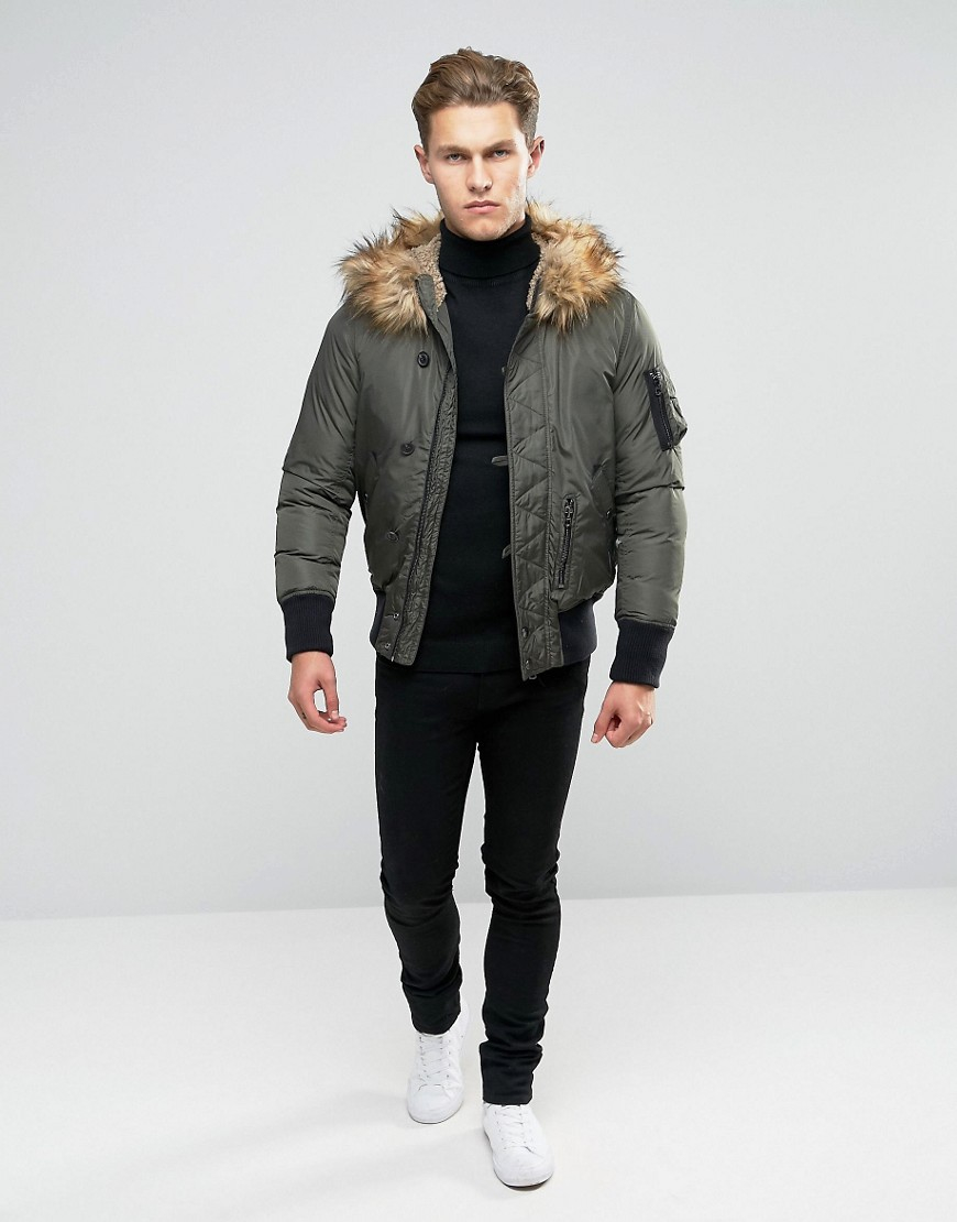 cropped parka jacket