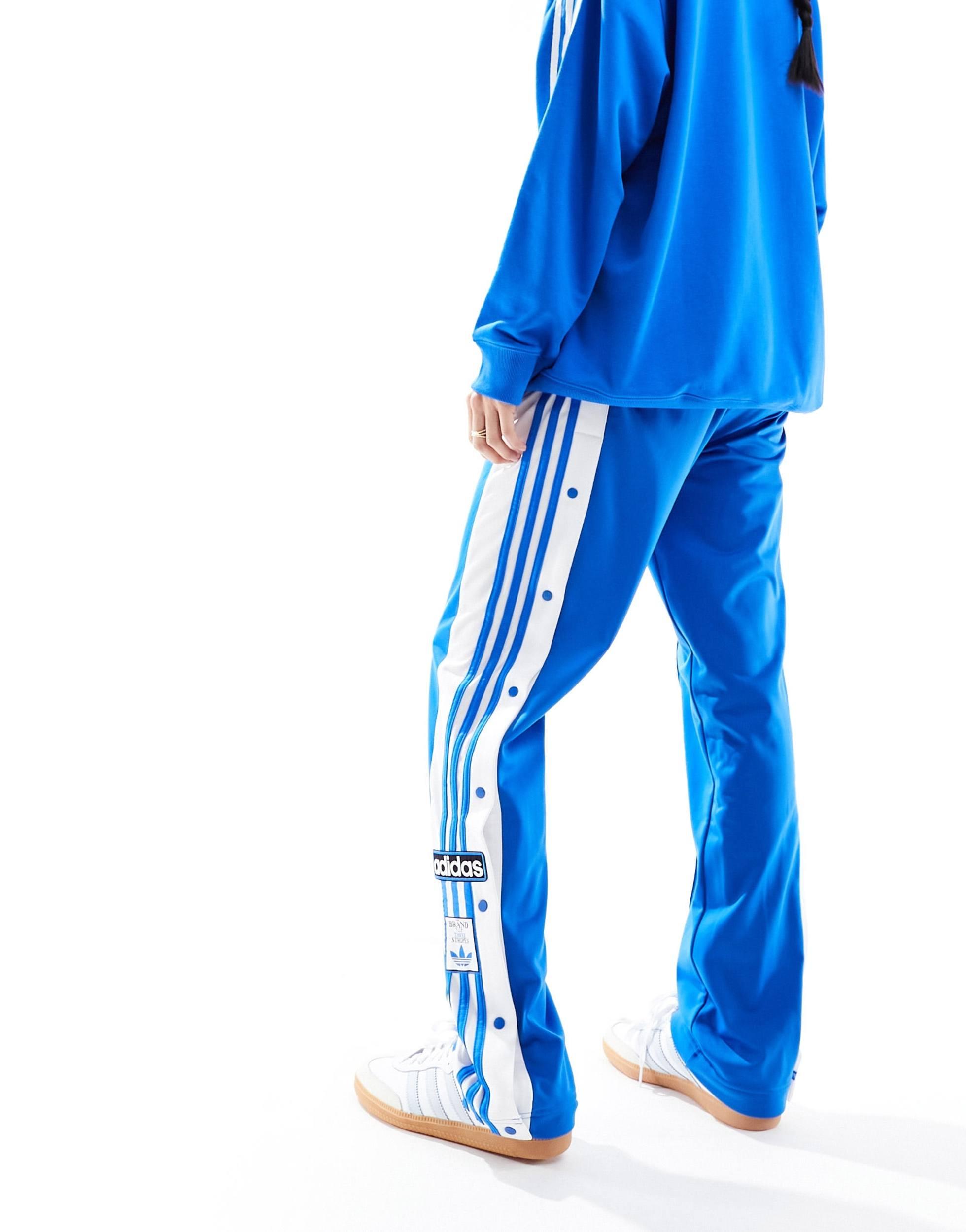 Adibreak pantalon avec boutons pression adidas Originals en coloris Bleu Lyst