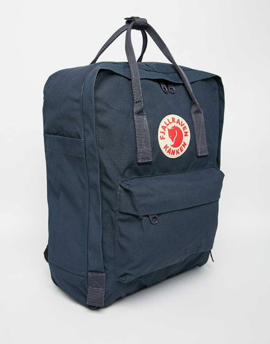 kanken backpack navy blue