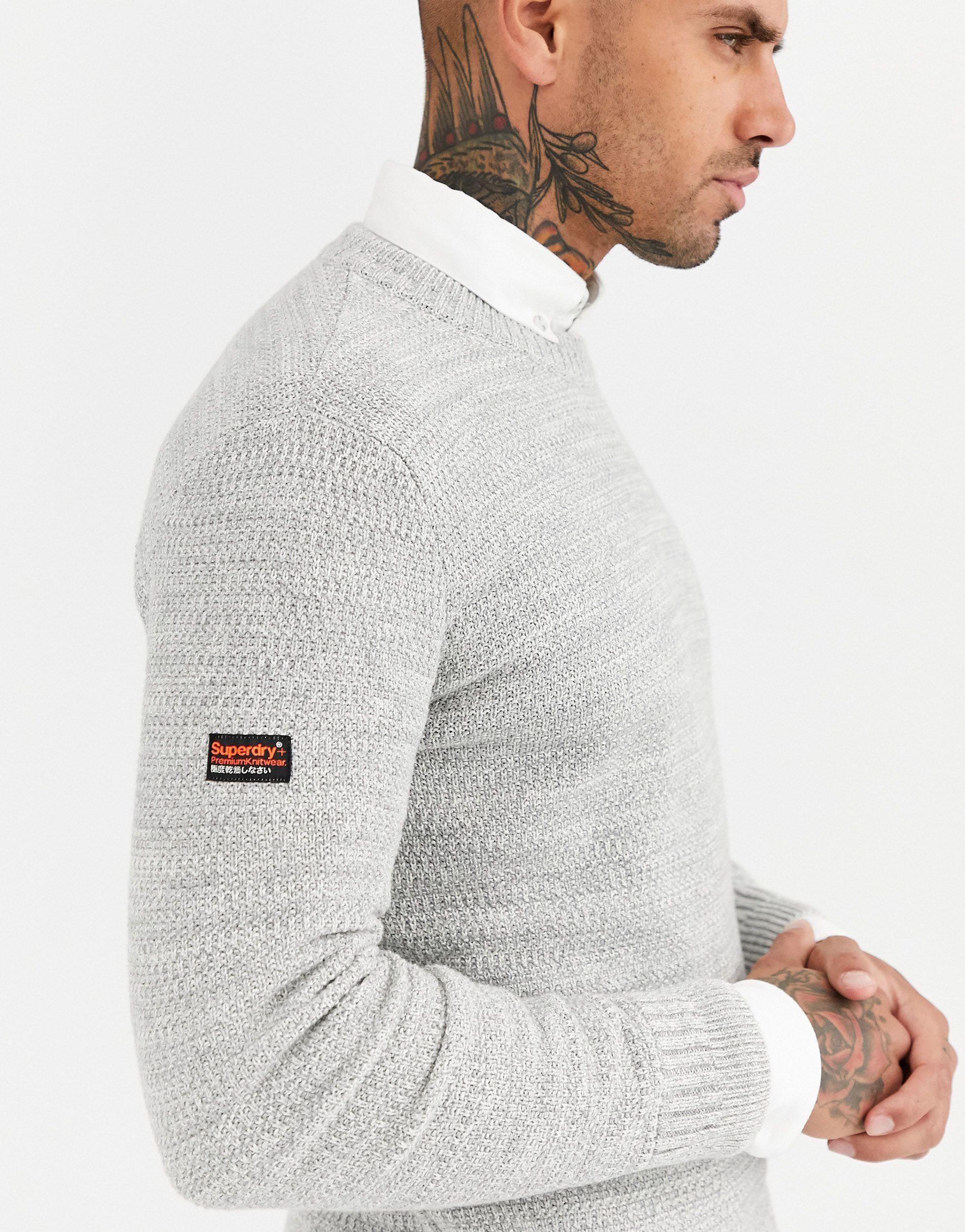 superdry keystone crew neck jumper
