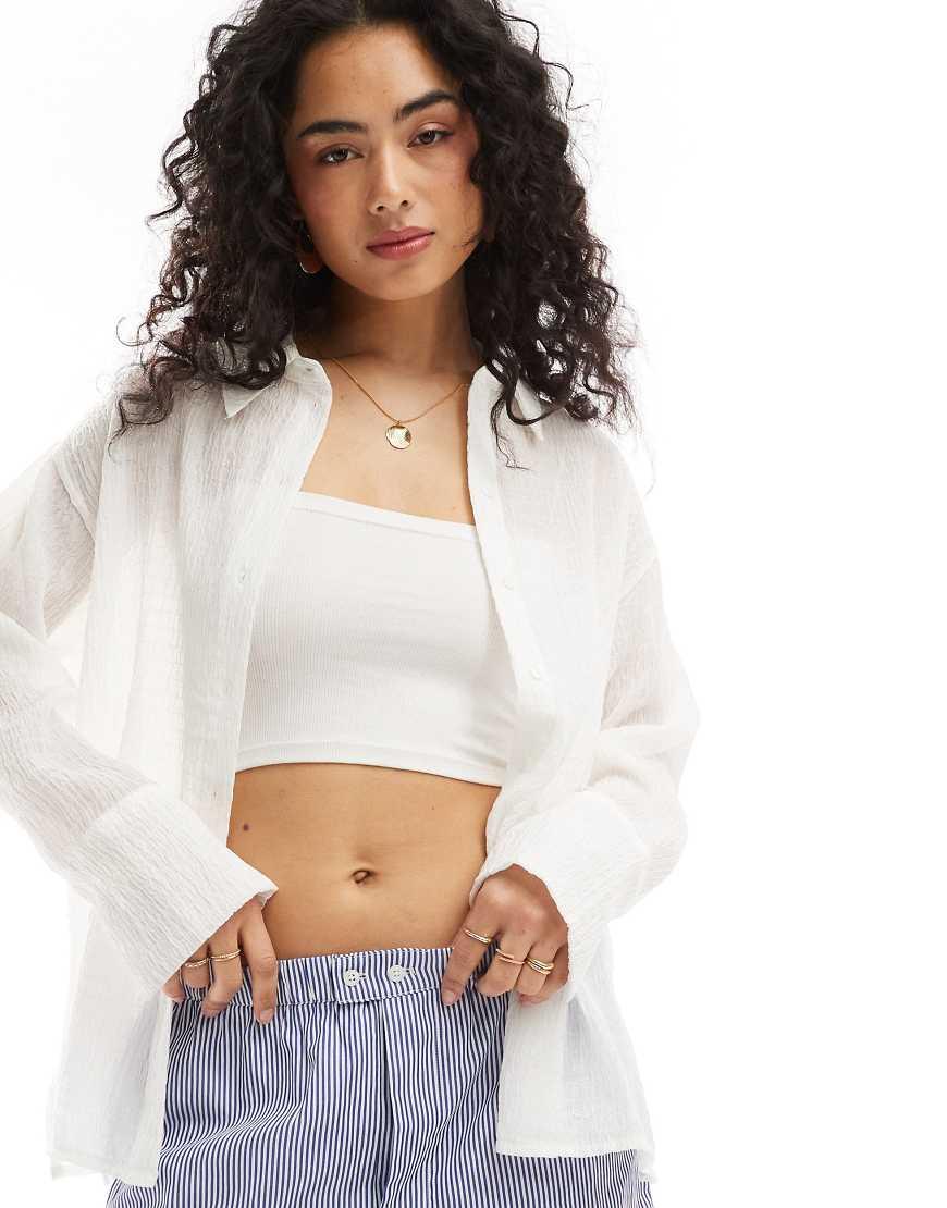 Camicie Bershka da donna Sconto online fino al 35 Lyst