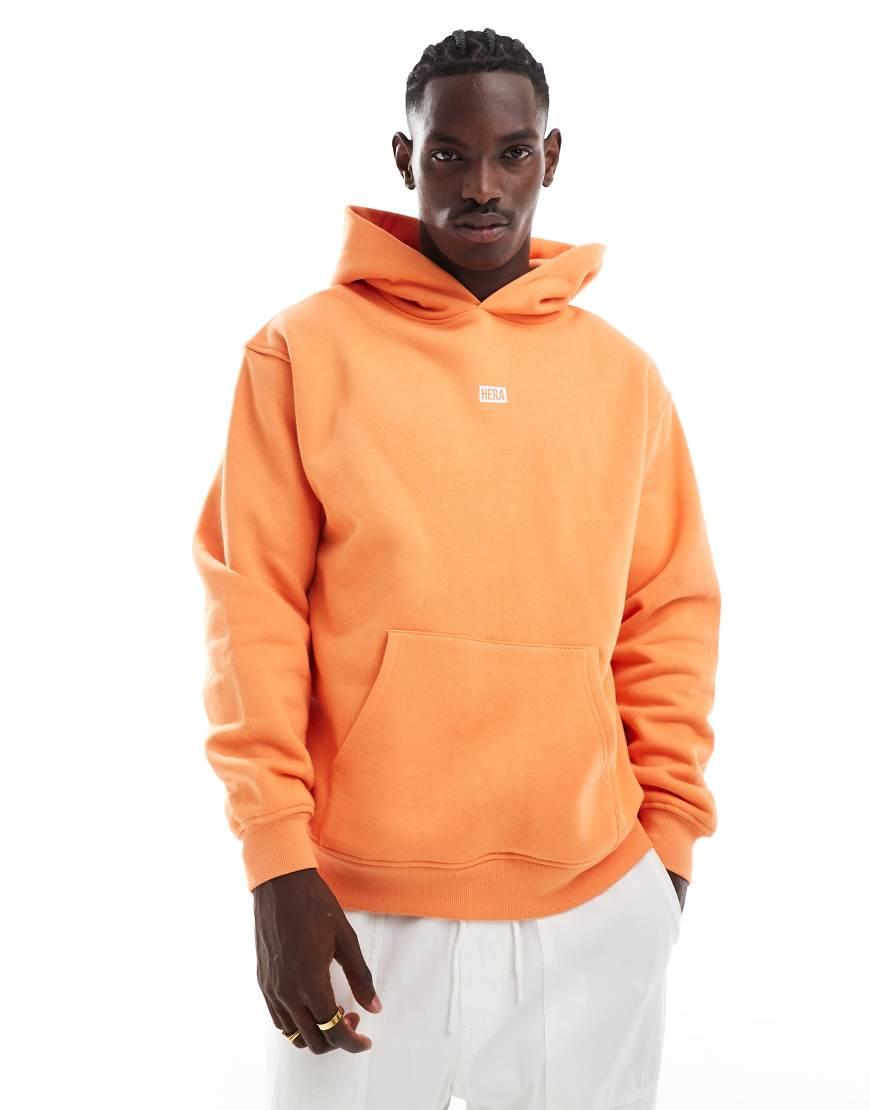 HERA Collective Oversized Hoodie in Orange for Men Lyst UK