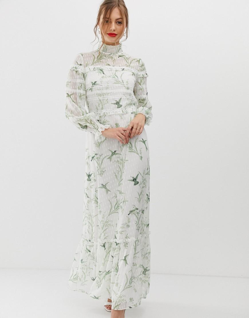 Ted Baker Hariet Lange Jurk Met Kant Lyst NL