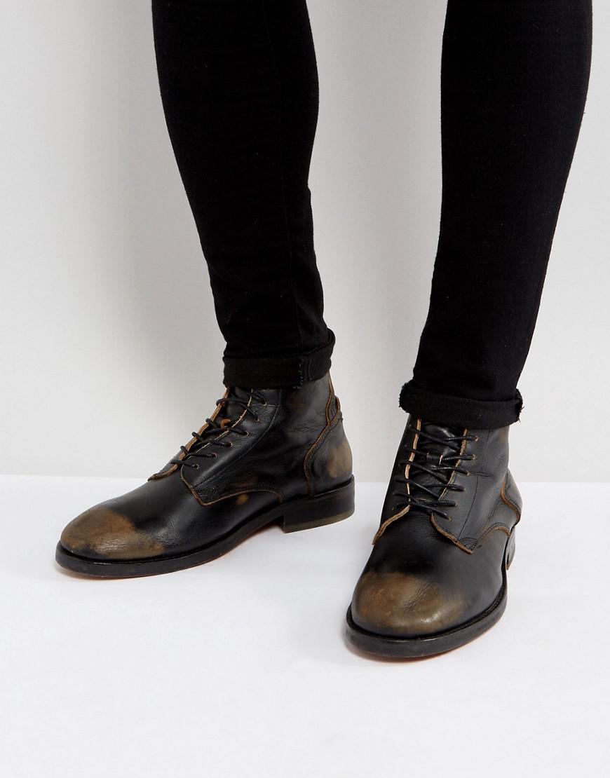 hudson black boots