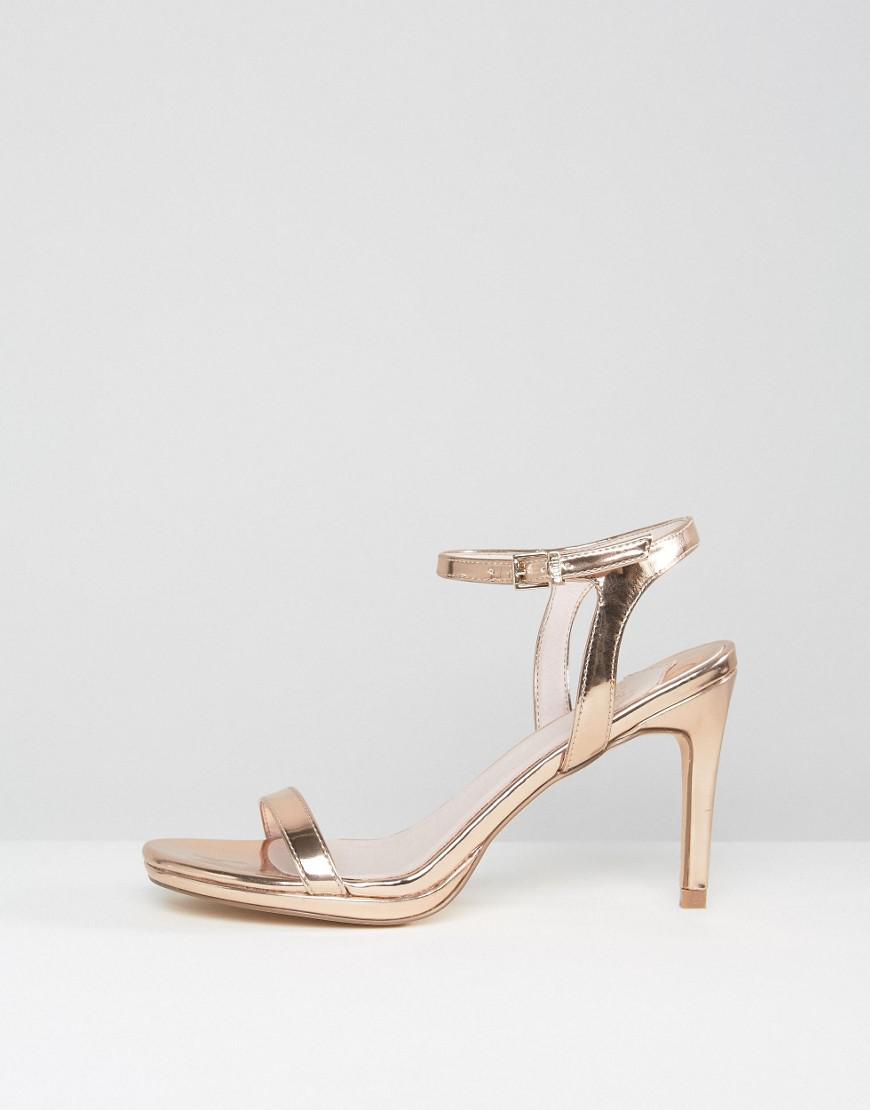 rose gold dolly shoes