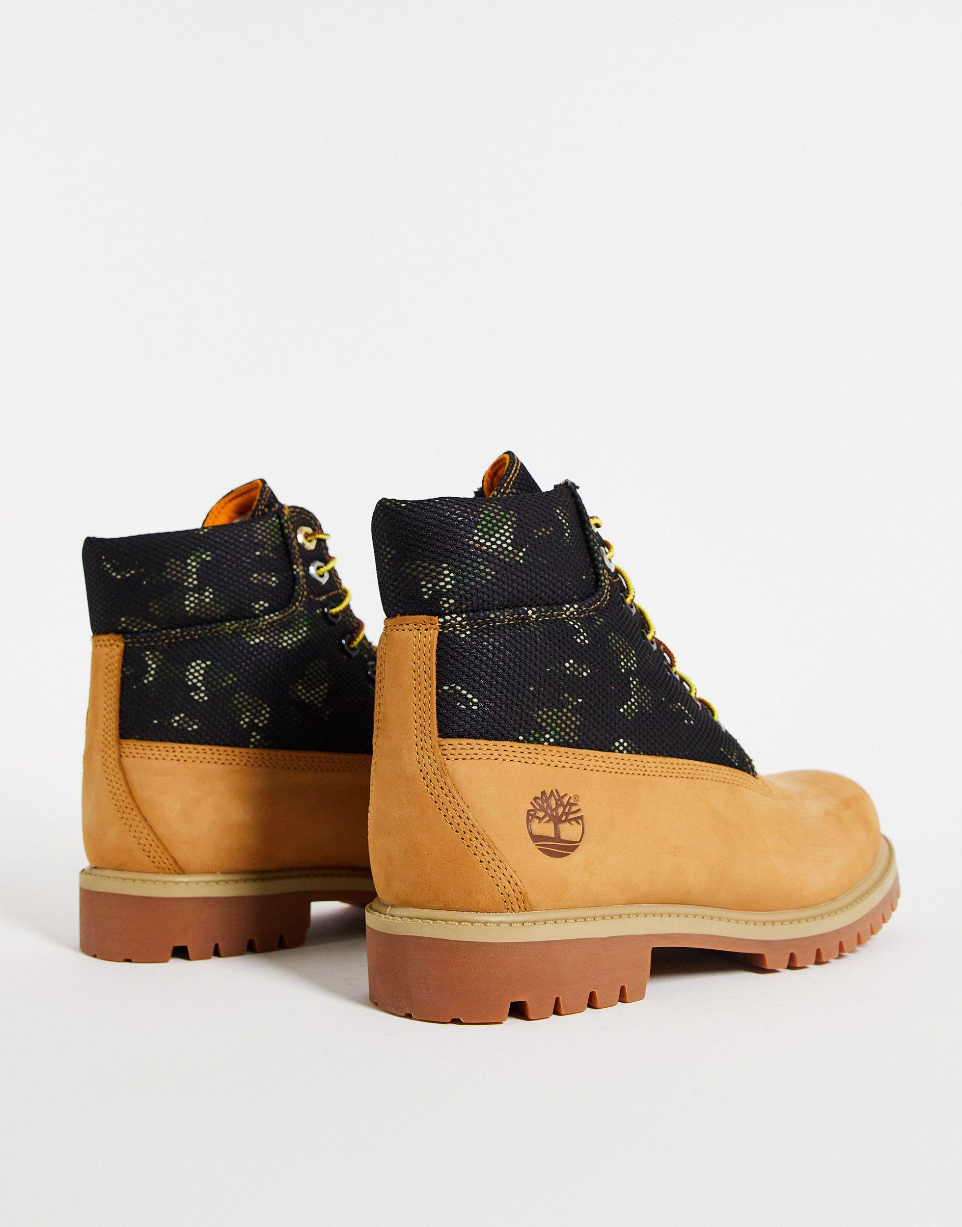 Botas color con detalle Timberland de Caucho de color Marrón para hombre |  Lyst