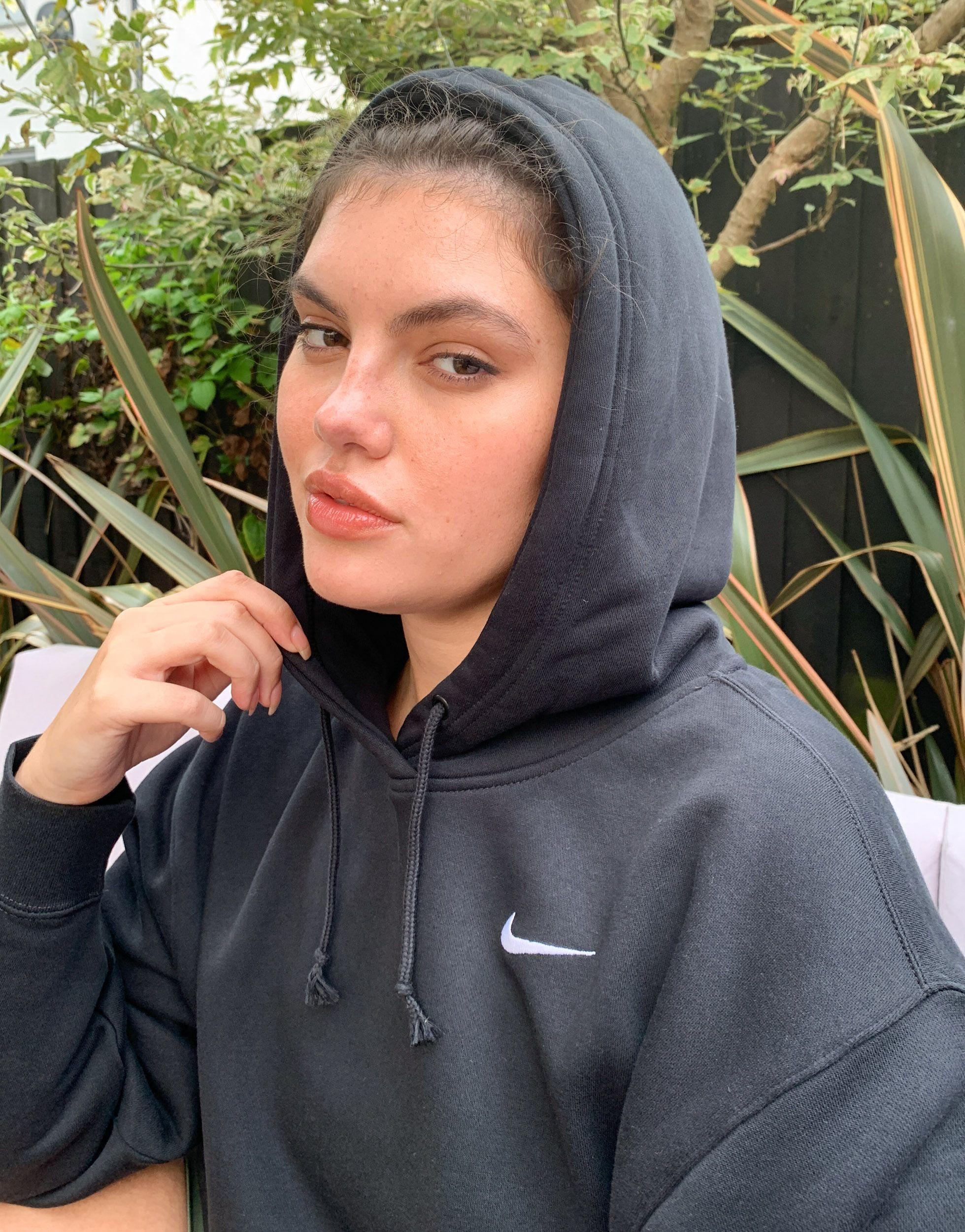 nike hoodie with small swoosh