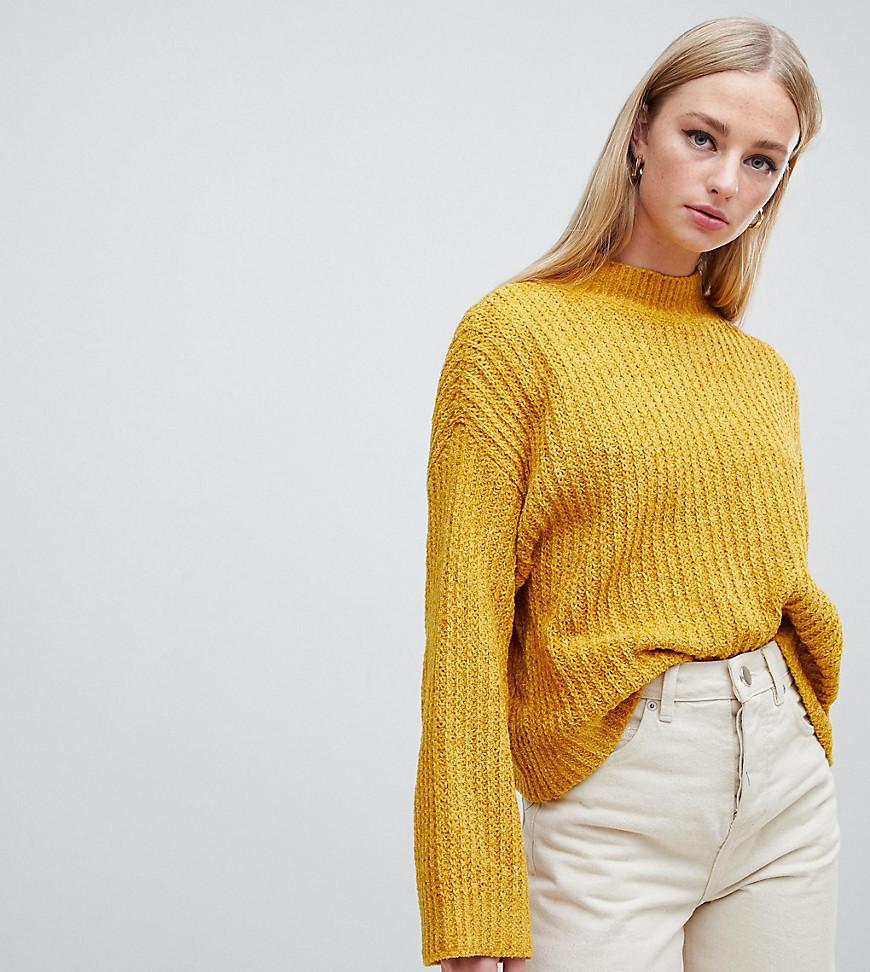 mustard chenille sweater