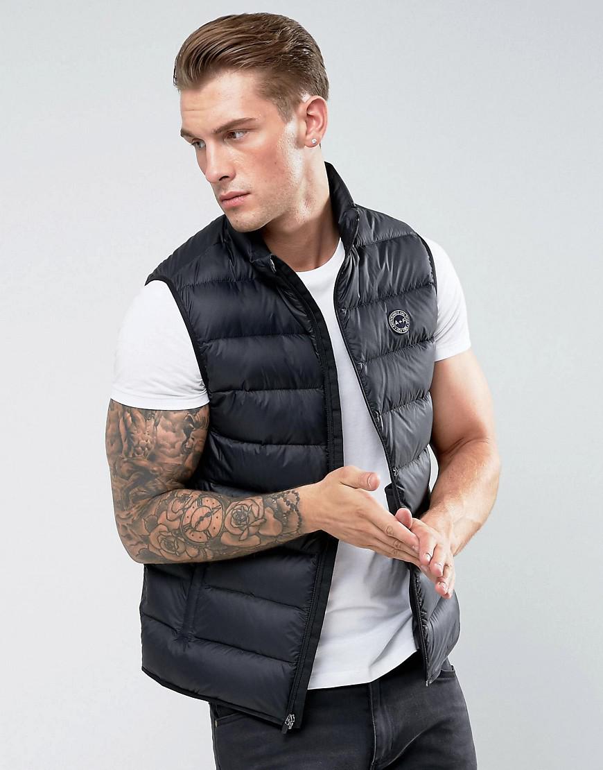 abercrombie down vest