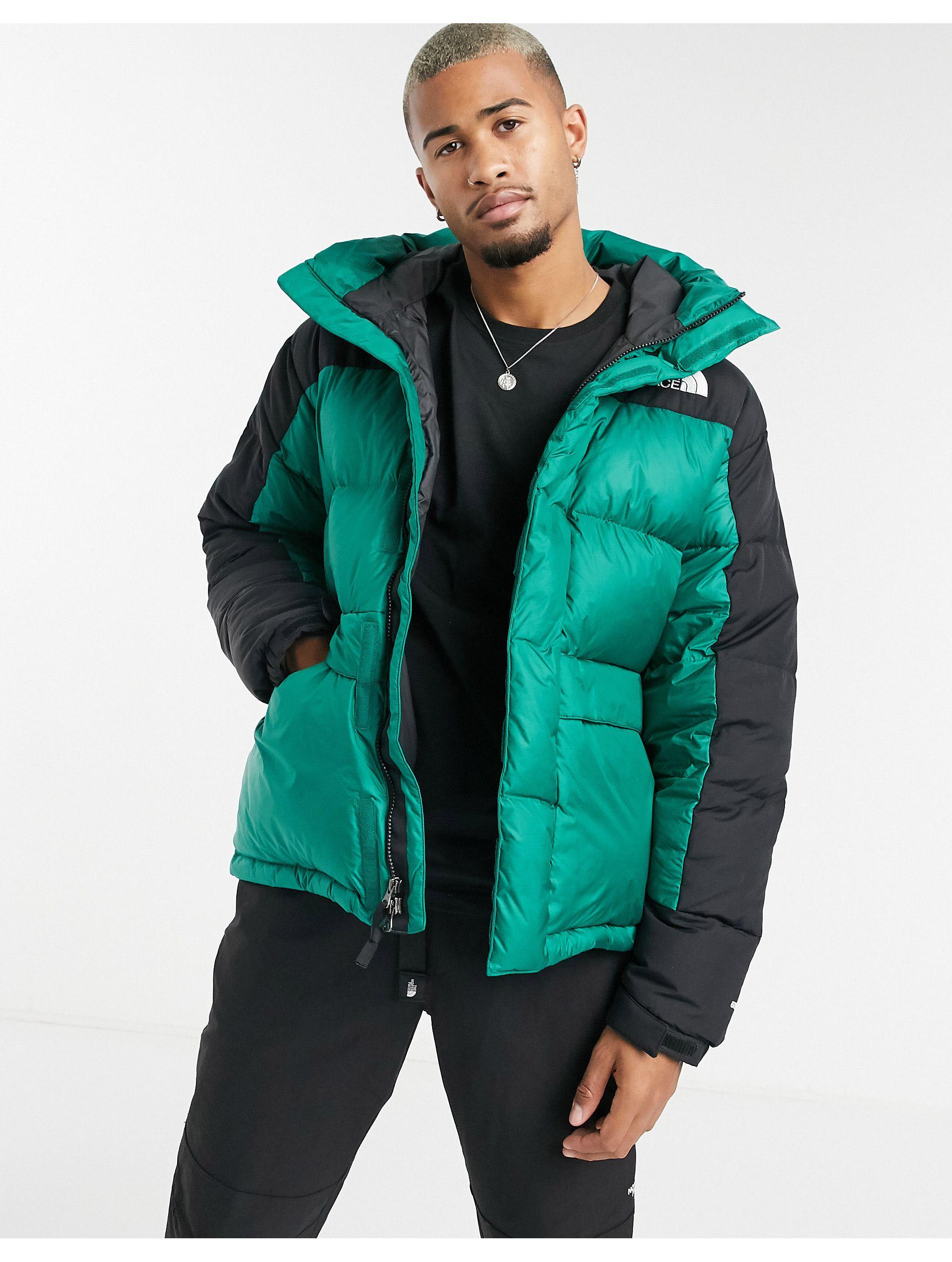 the north face himalayan insulated jacket in green