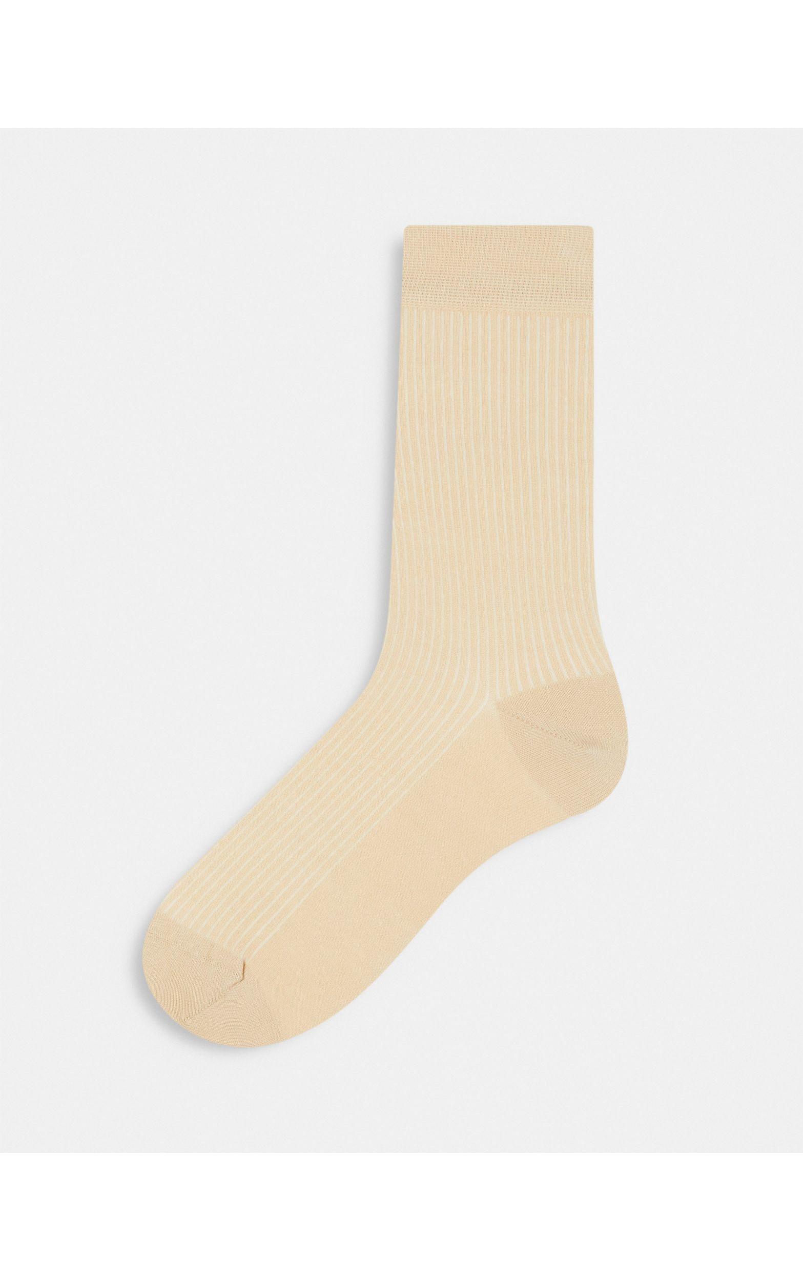 ASOS Suit Socks in White for Men Lyst