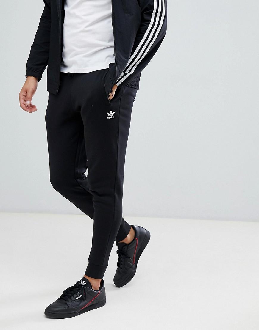 Herren Hochwertige, enge Jogginghose in Schwarz DN6009 Herren Hochwertige, enge Jogginghose in Schwarz DN6009