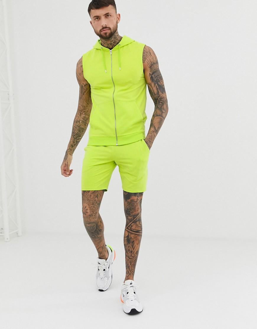 bright green tracksuit