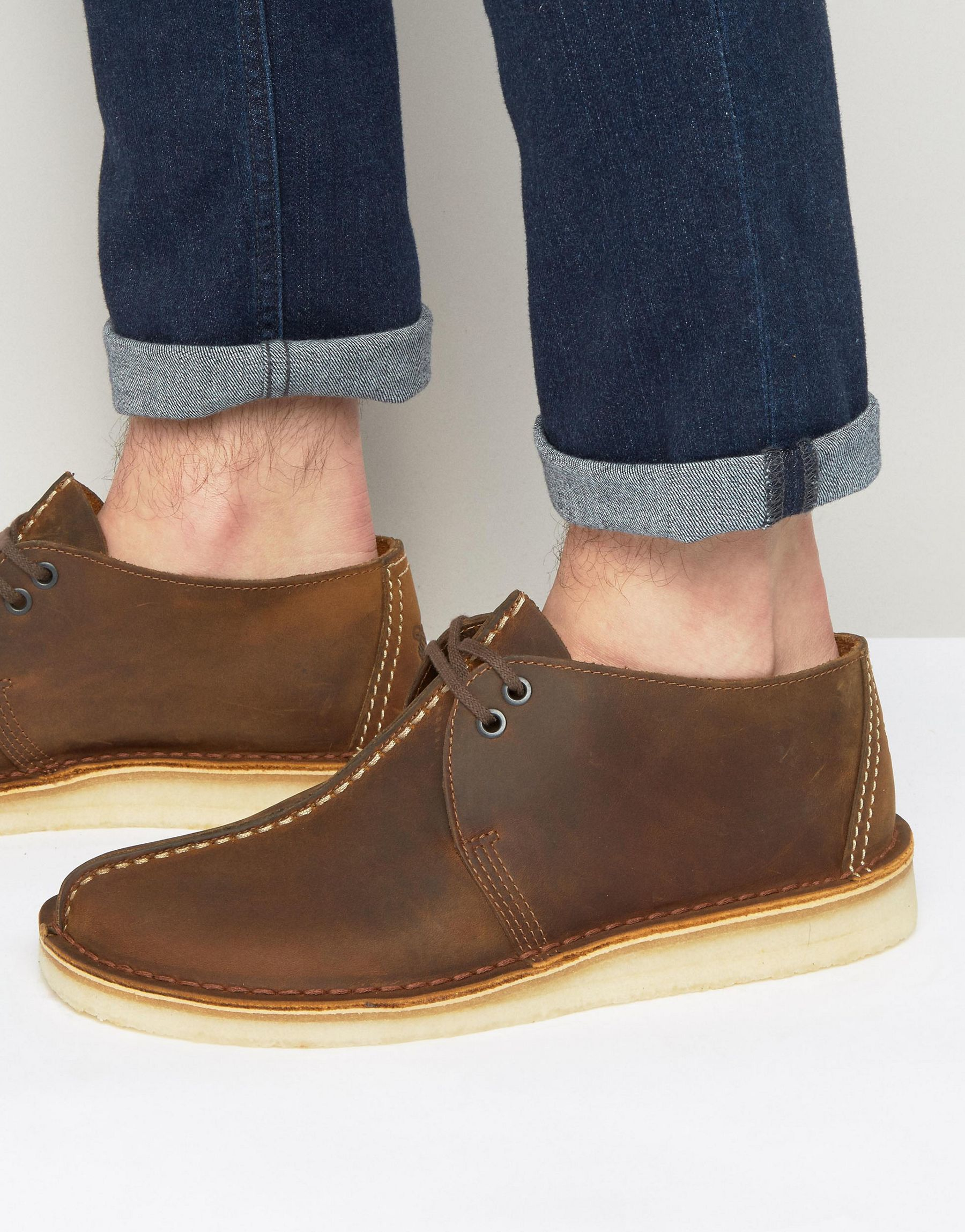 clarks desert trek brown