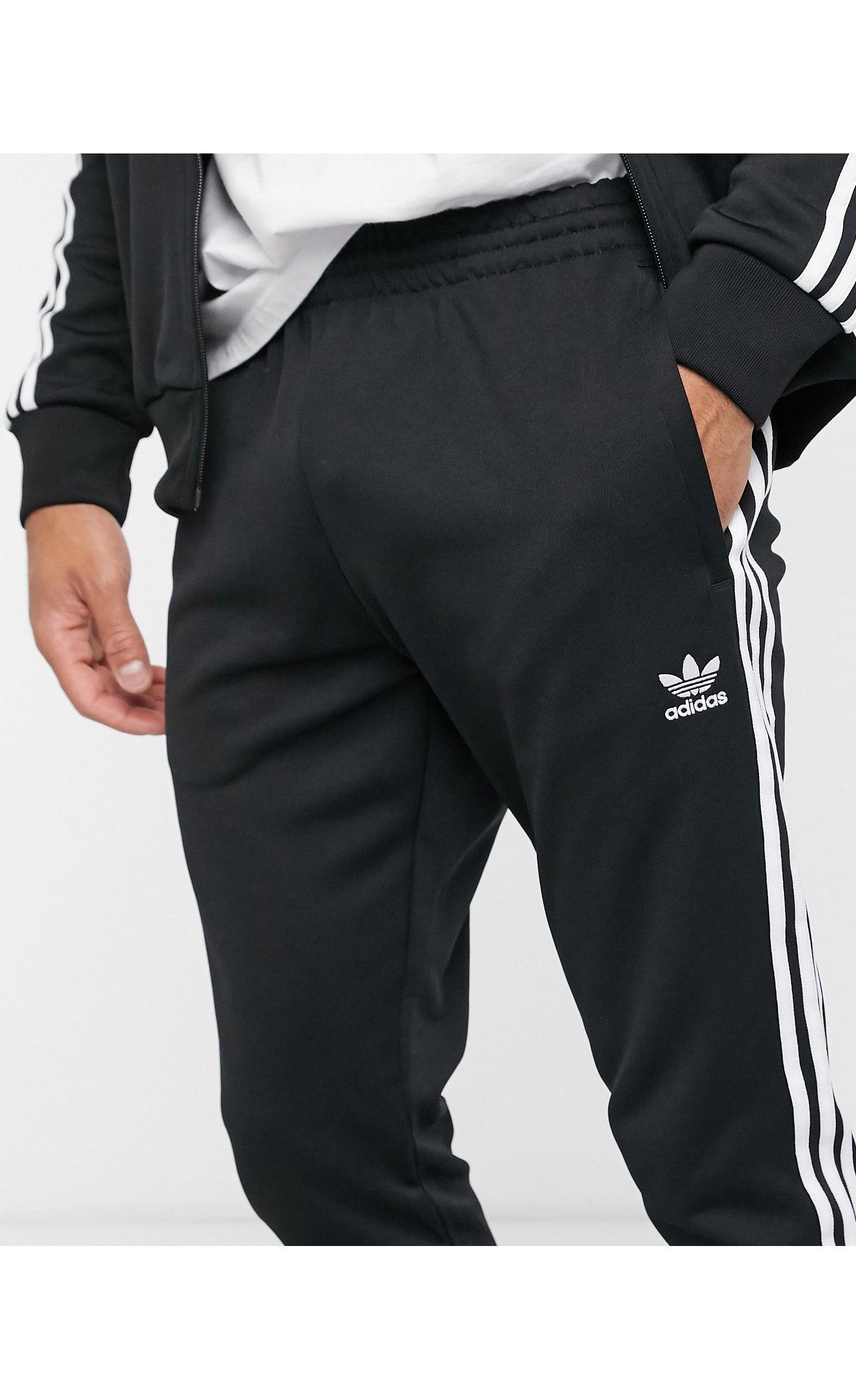 adidas originals three stripe joggers