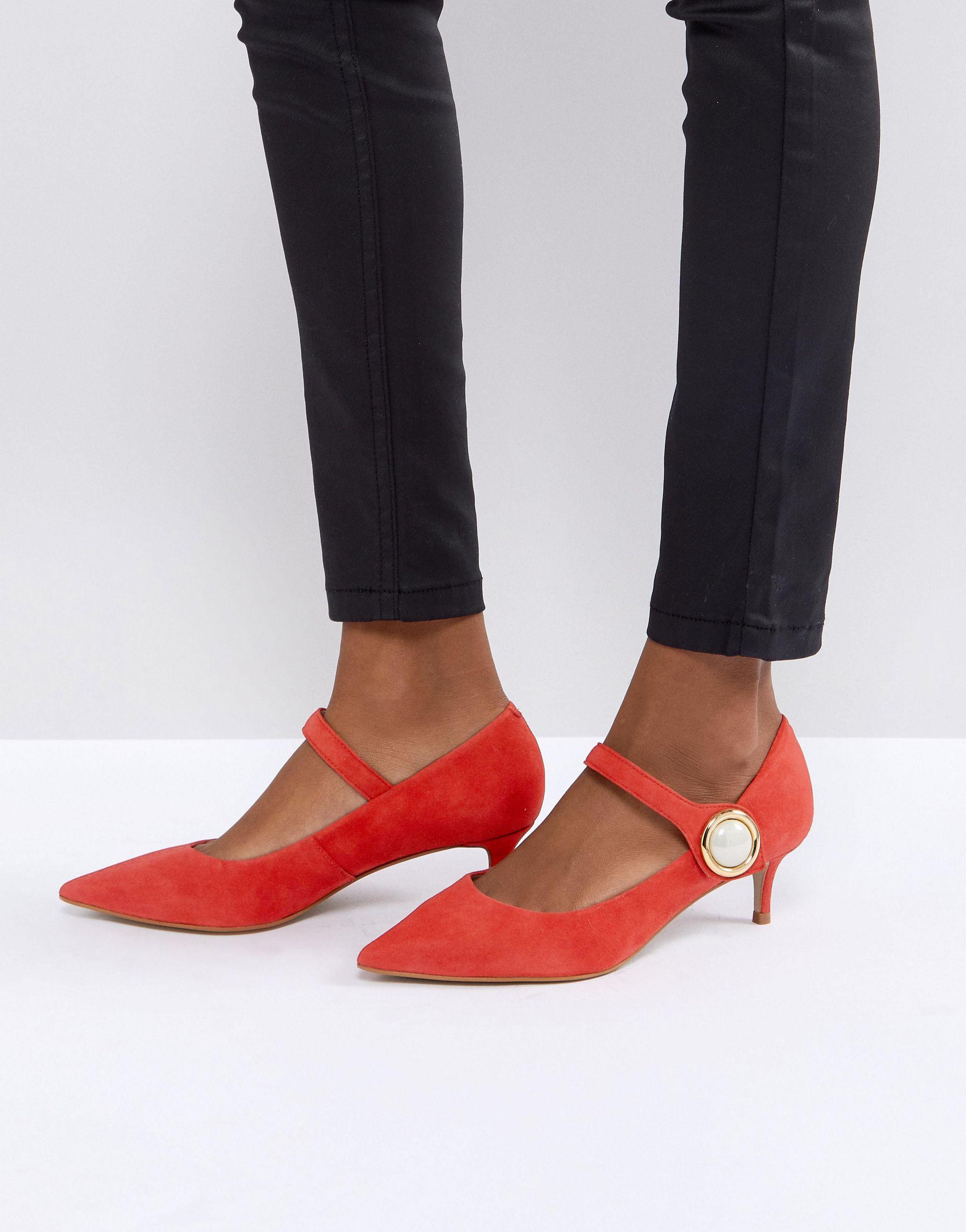 carvela red heels