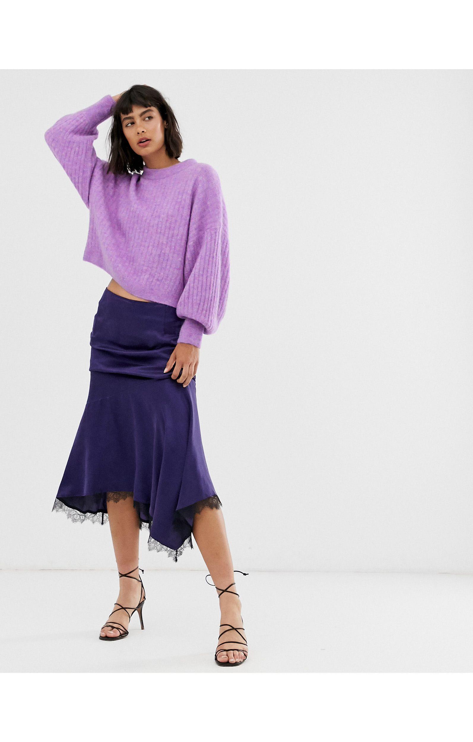 other stories balloon sleeve sweater