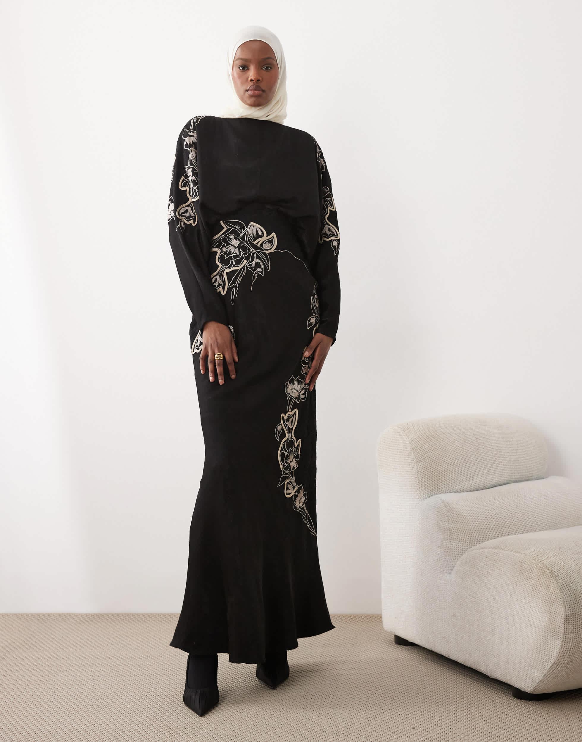 Designer Asos Floral Embroidery Dresses for Women - Up to 75% off | Lyst