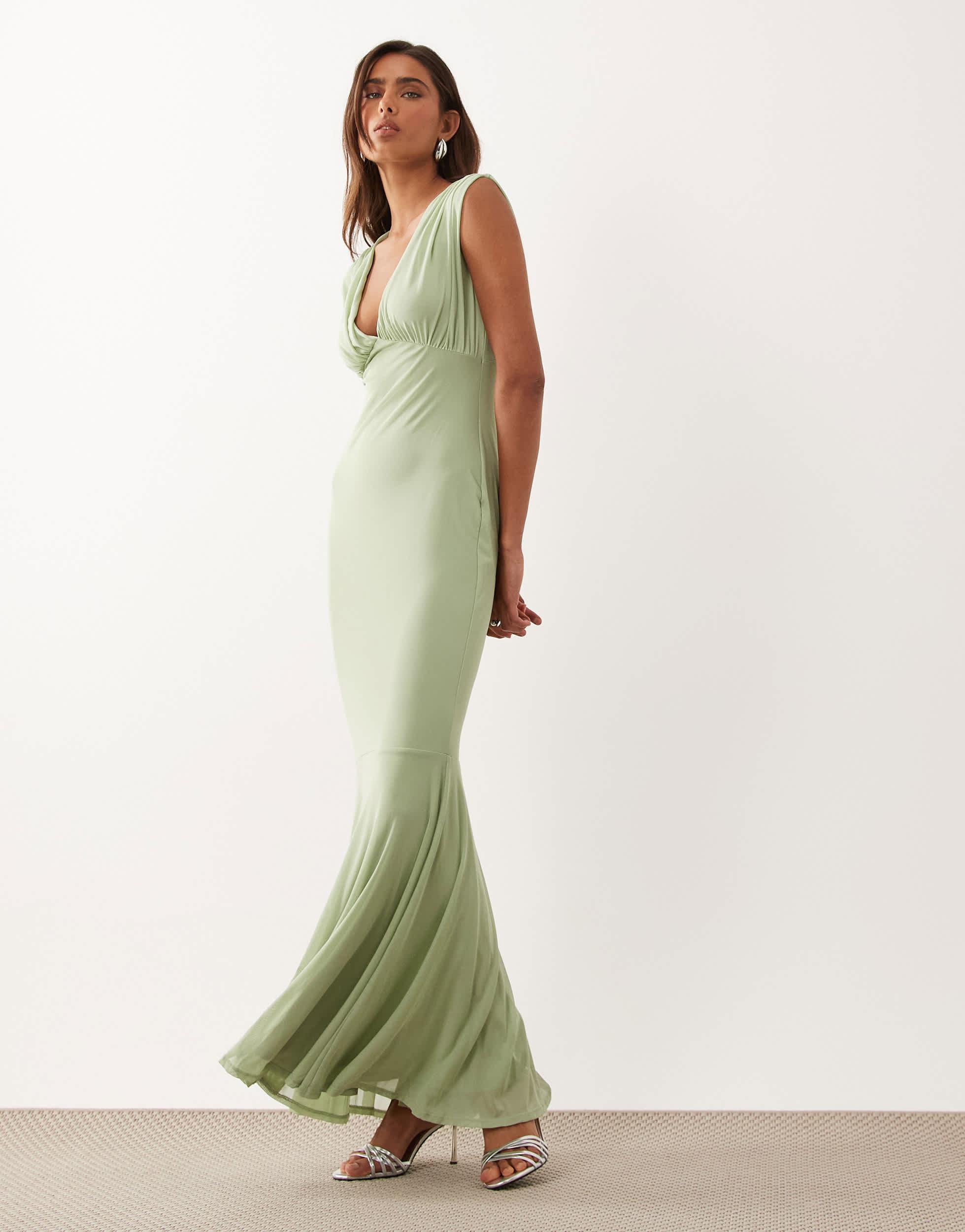 asos green evening dress Green Evening Dresses | Dark Green, Emerald & Sage Green