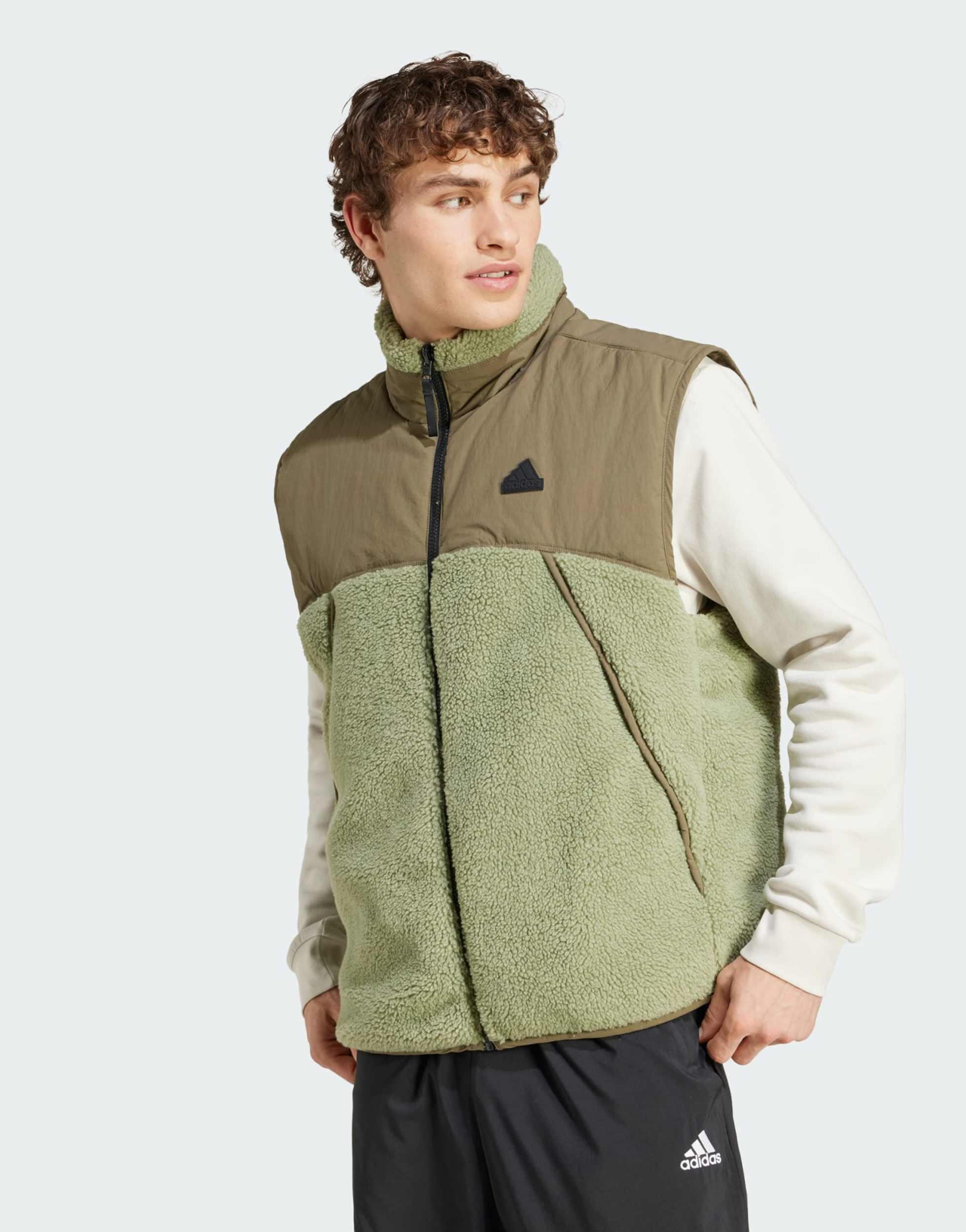 City escape doudoune sans manches reversible adidas Originals pour homme en coloris Vert Lyst