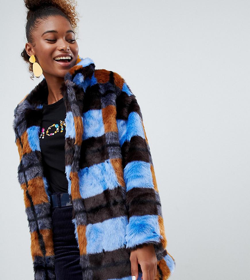 monki checked jacket