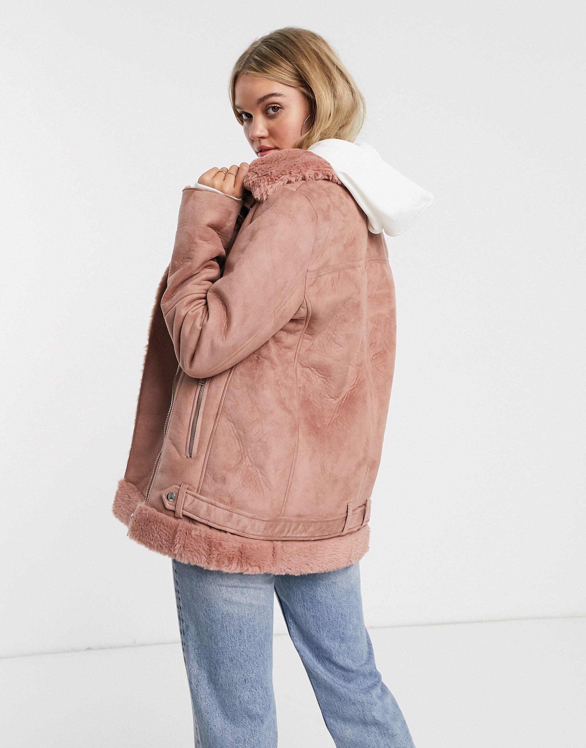 stradivarius pink jacket