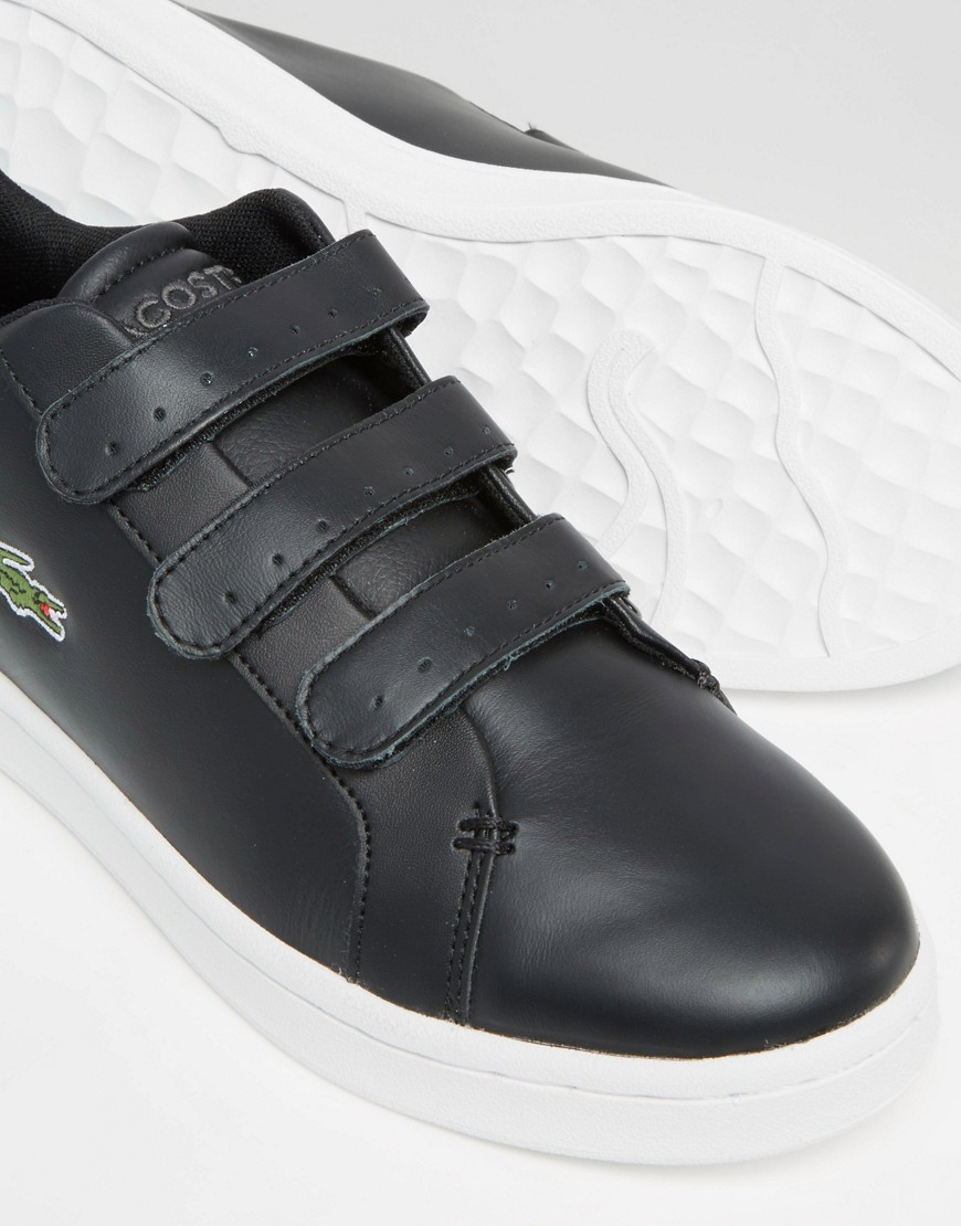 lacoste trainers with velcro
